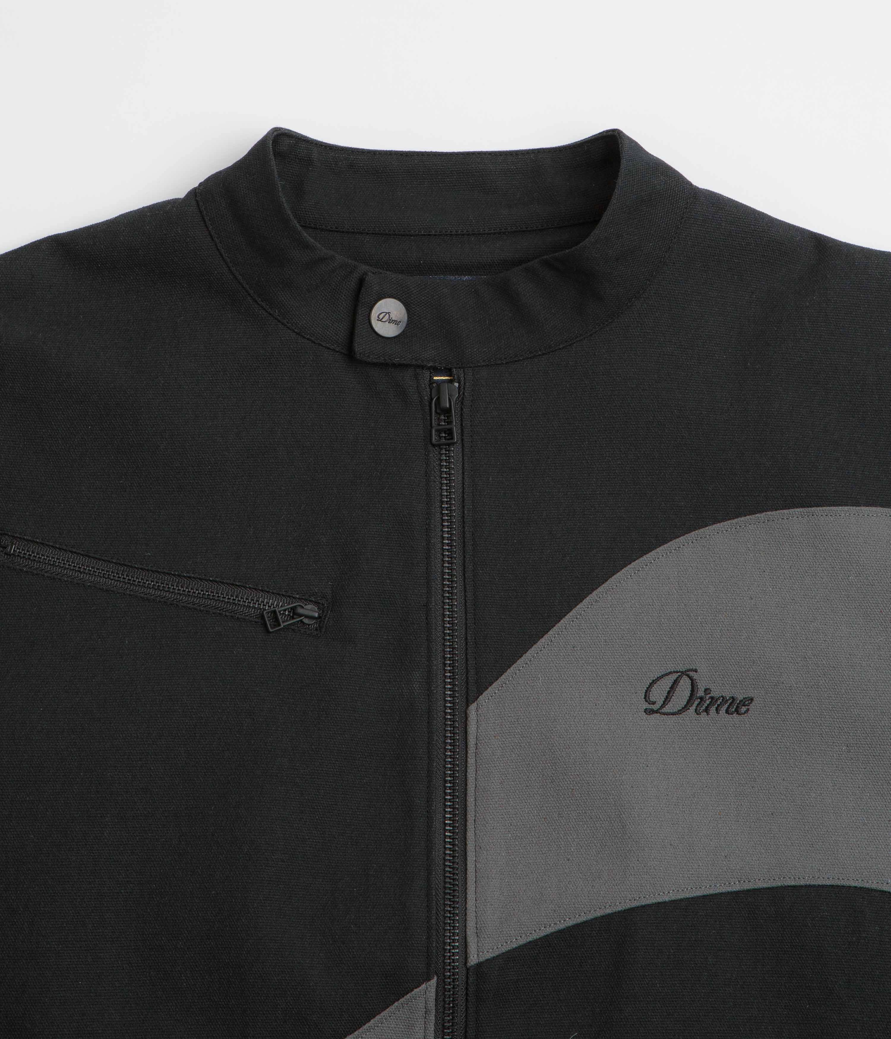 Double Stitch Seams Airflow Optimization Dime Moto Jacket - Black