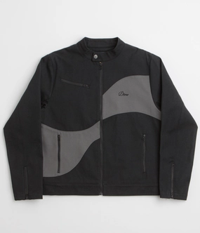 Dime Moto Jacket - Black Changeable Style Flexible Fit Engineering