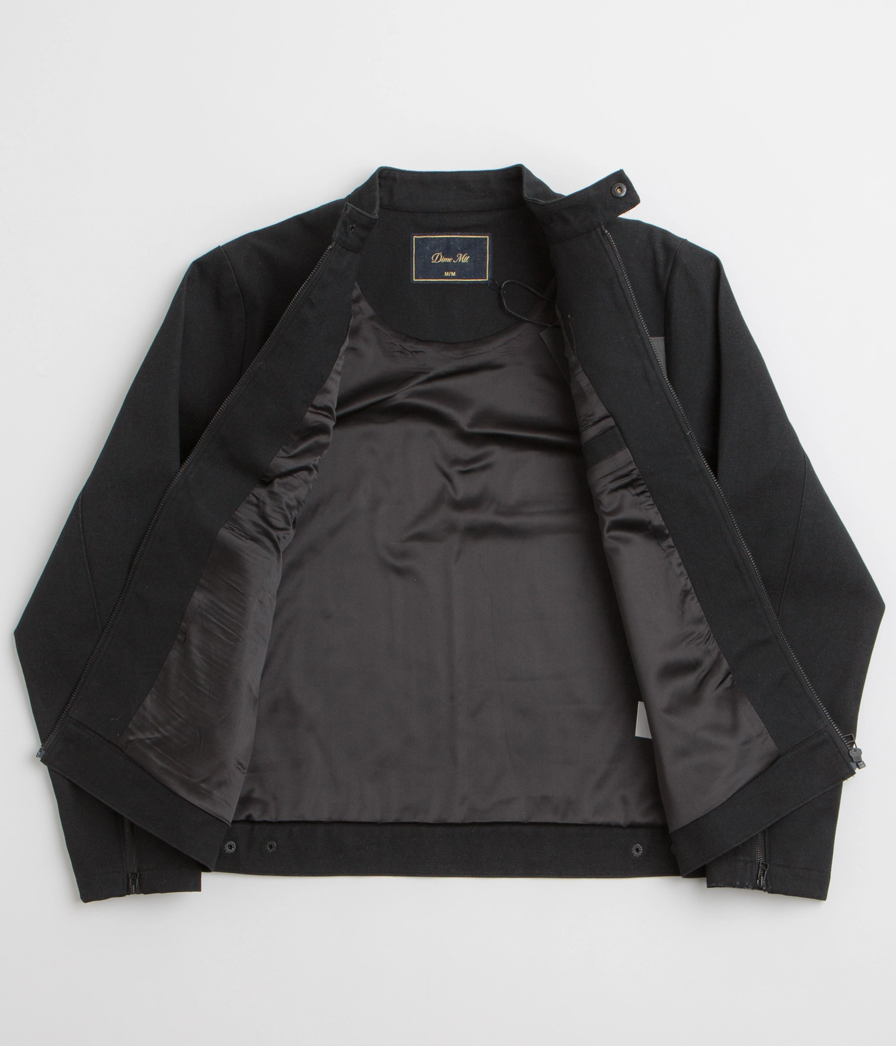 FlexibleHoodDesign Dime Moto Jacket - Black