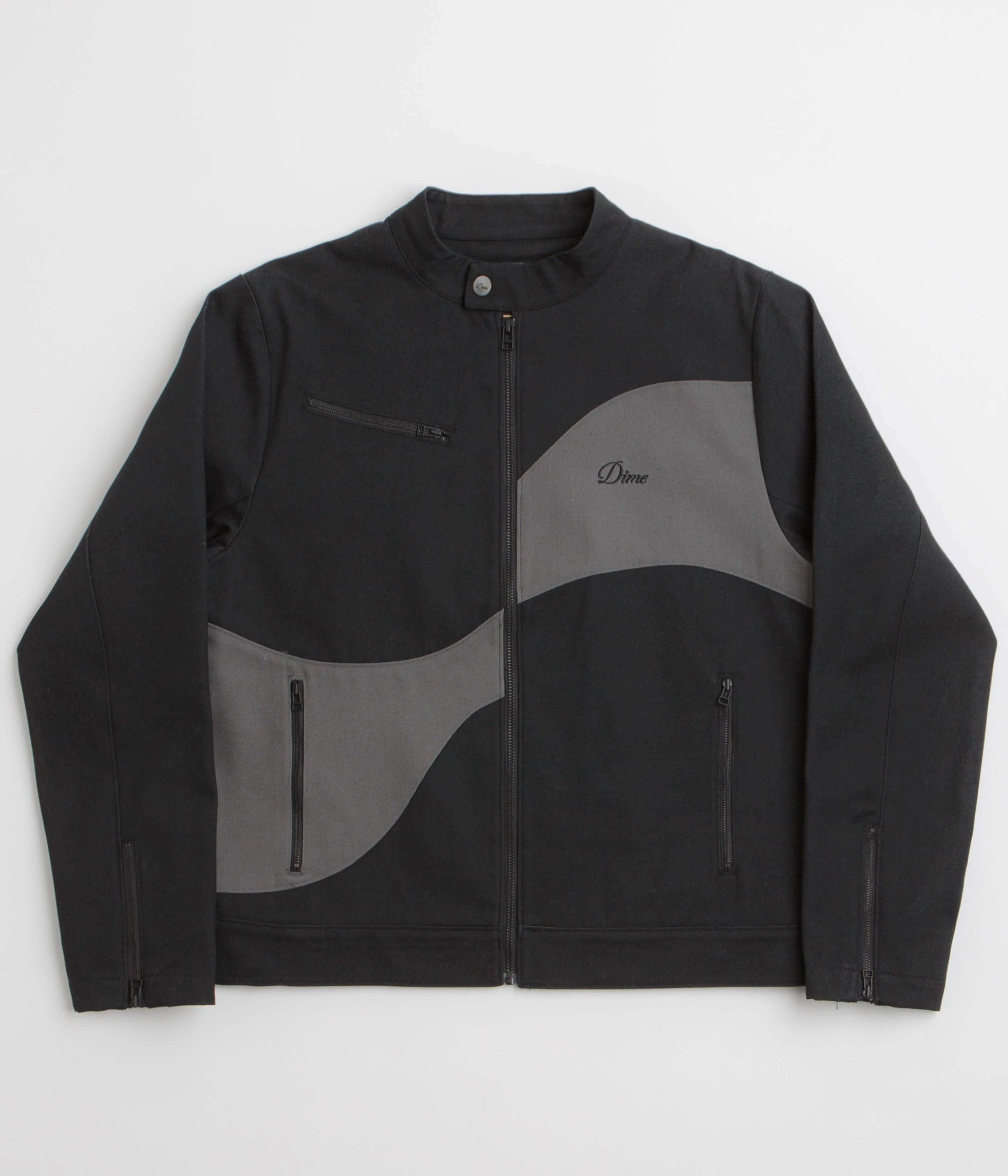 Dime Moto Jacket - Black Changeable Style Flexible Fit Engineering