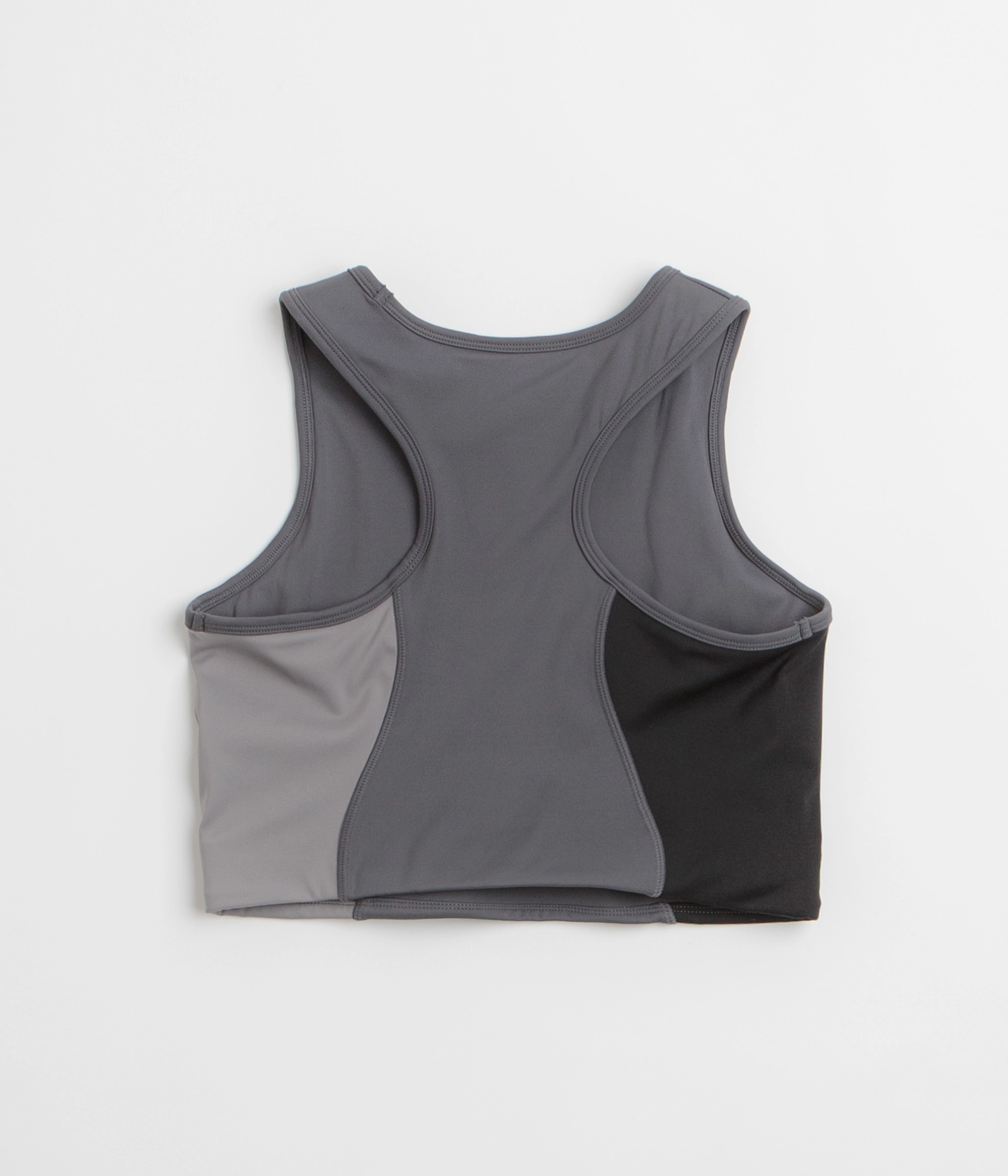 SustainableManufacturing contrast Dime Sports Bra - Black
