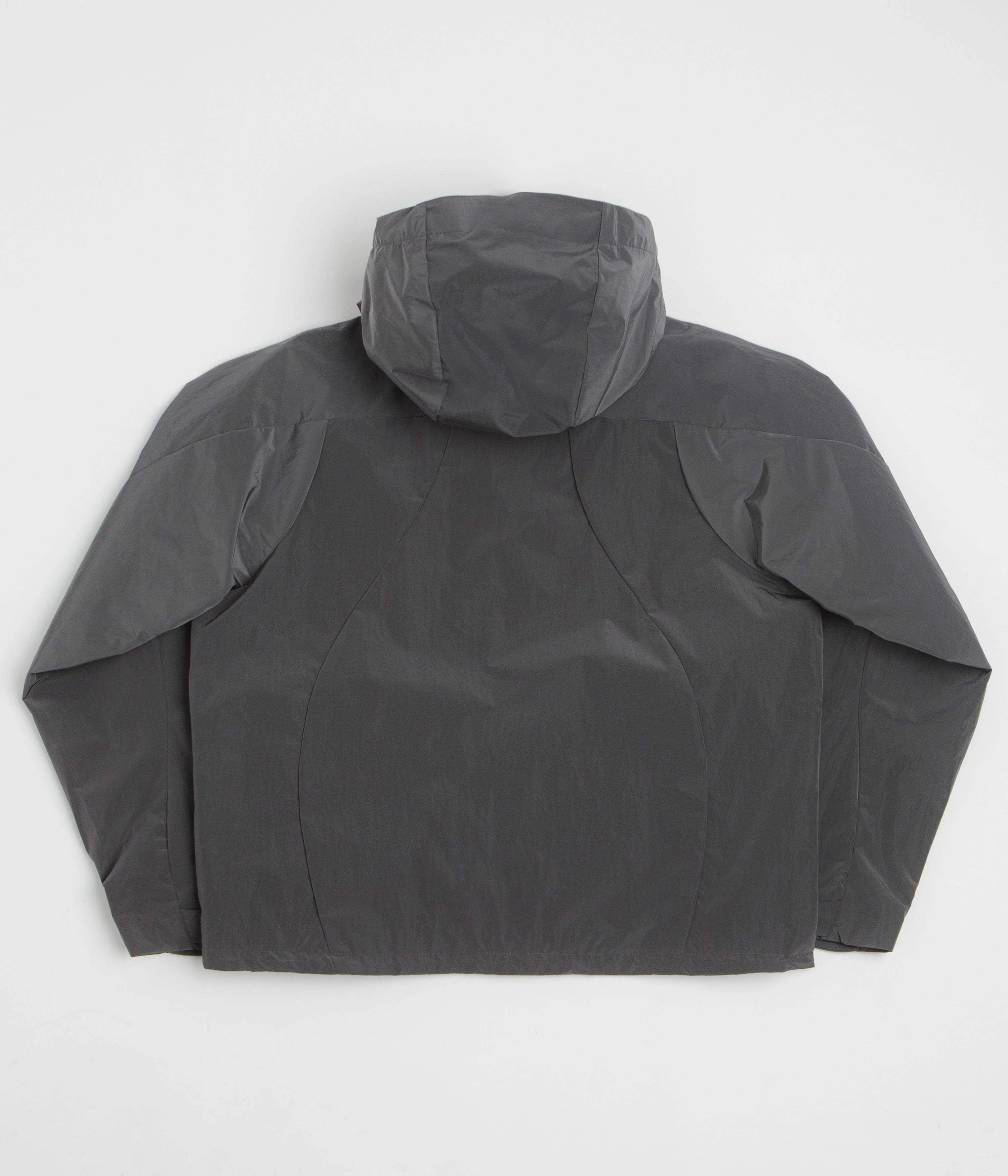Dime Taffeta Windbreaker Full Zip Jacket - Storm Seasonal Trend Snap Closures