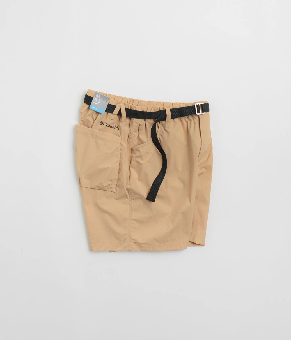 Water Resistant Columbia Sharpe Canyon Shorts - Canoe