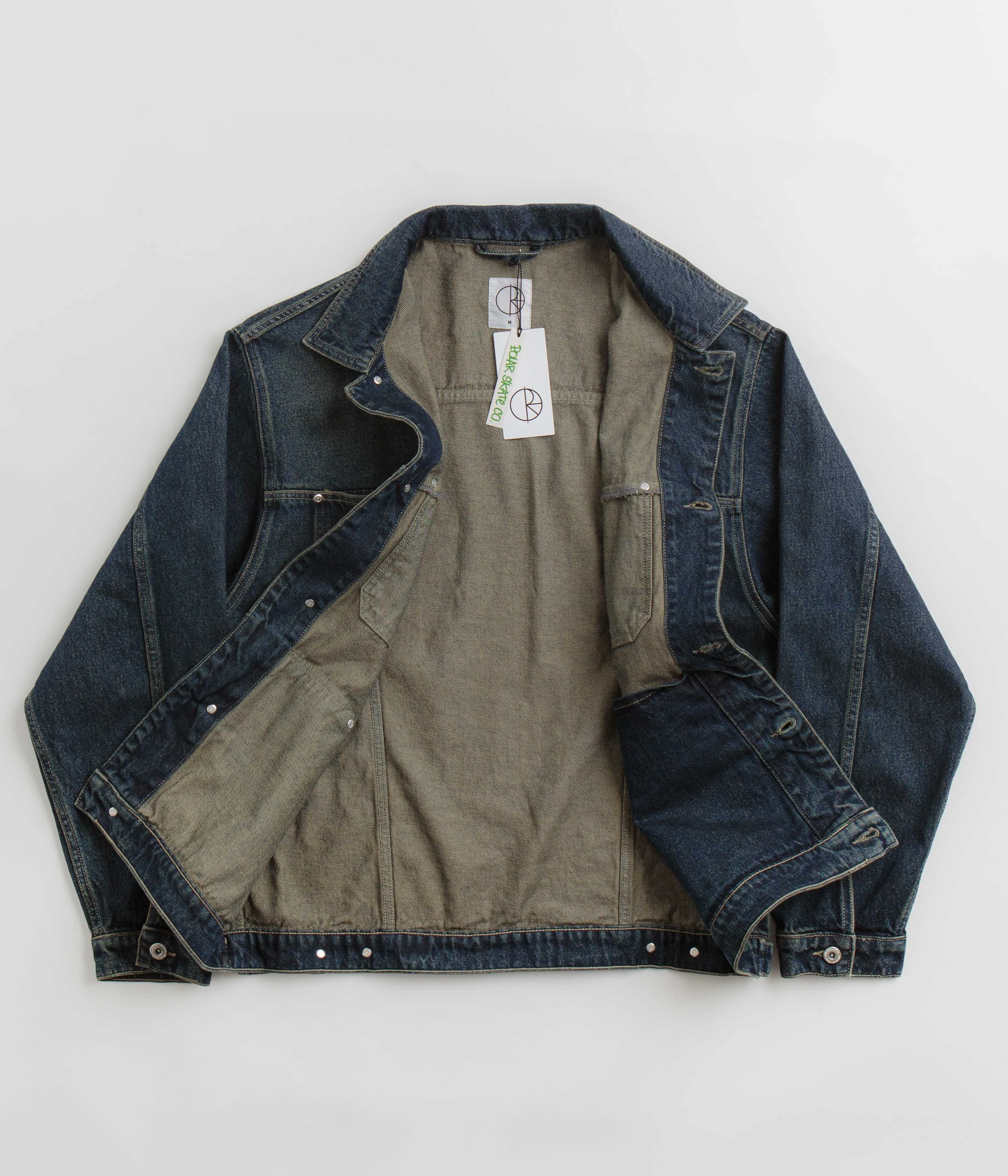Polar Patrik Jacket - Dirty Blue Cozy Texture Multi Directional Stretch