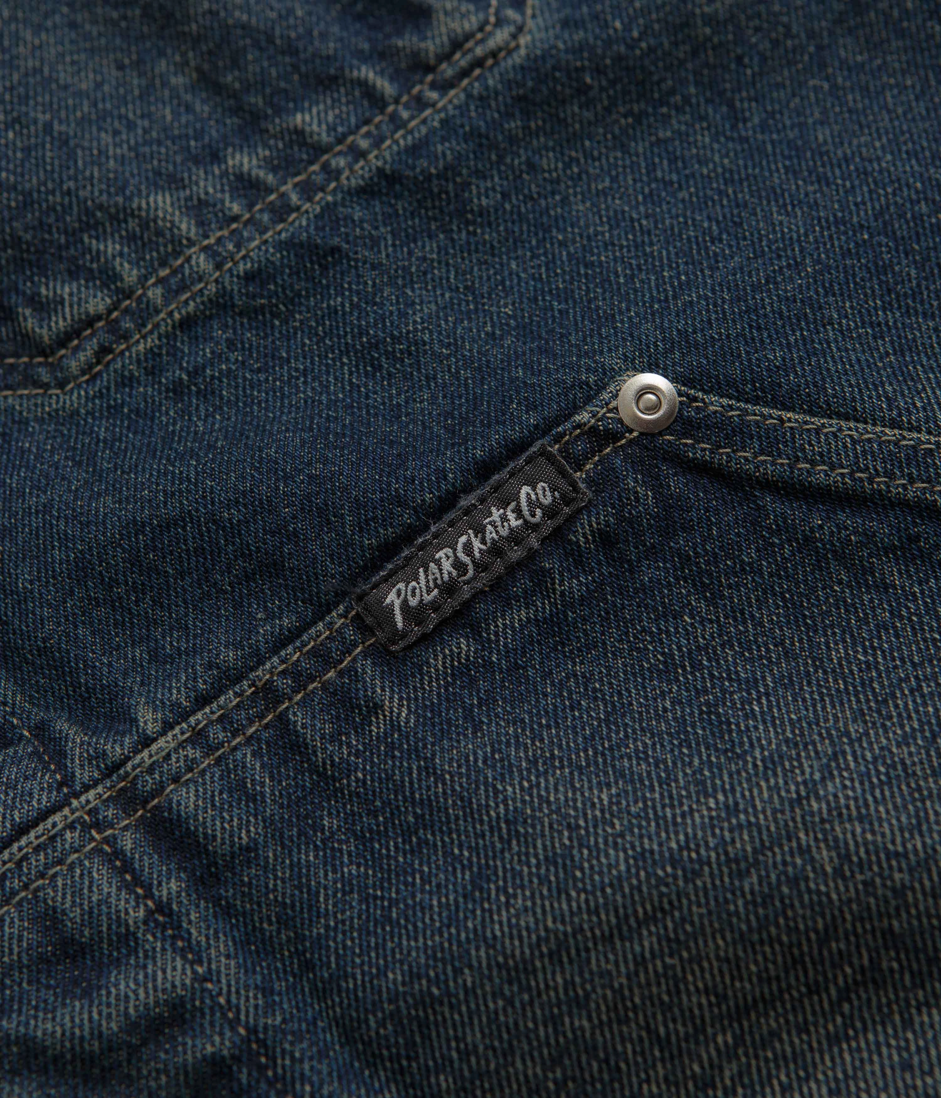 Polar Patrik Jacket - Dirty Blue Light Reflectivity Trim Evening Chill Piece