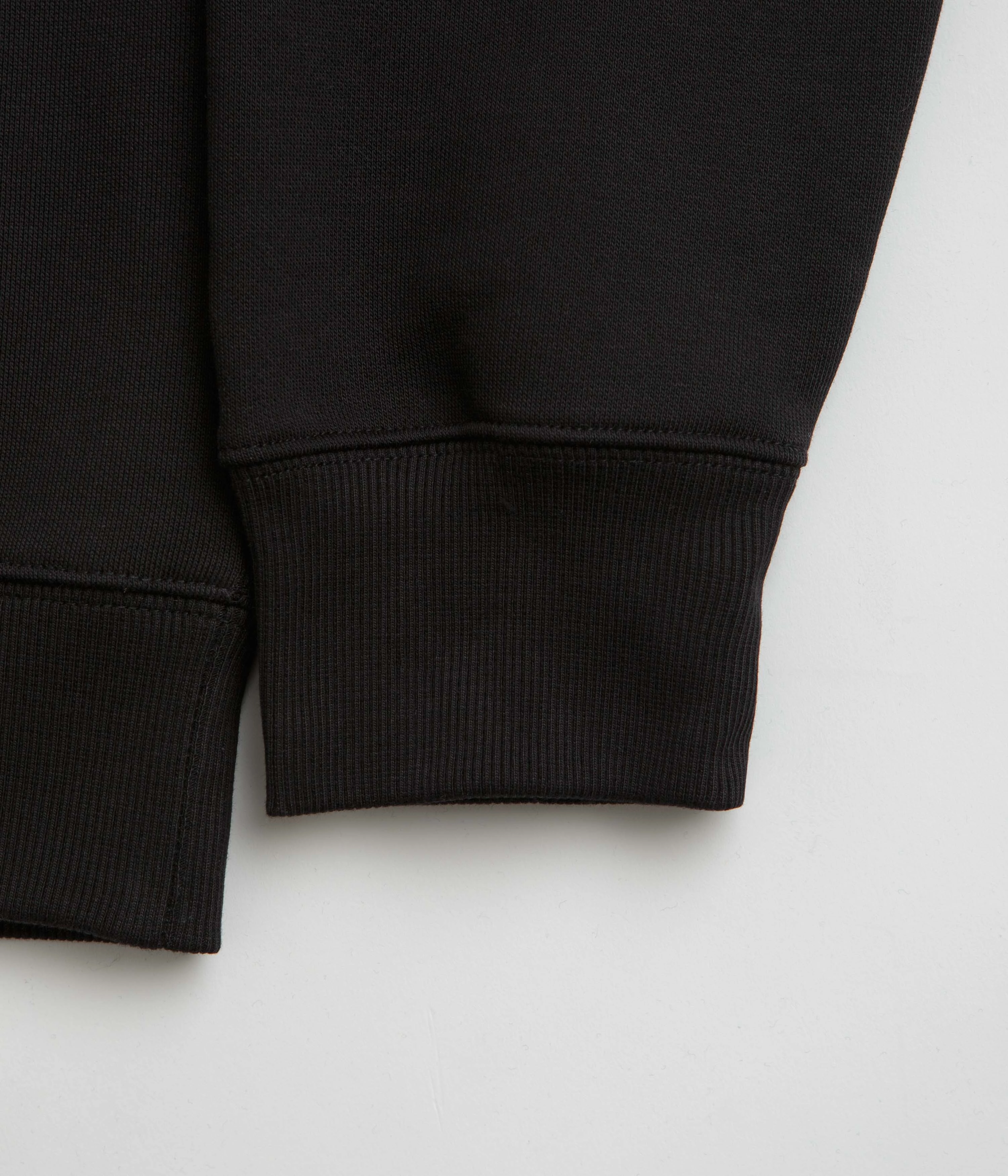 Casual Layer Layering Piece Carhartt Chase Zip Neck Sweatshirt - Black / Gold