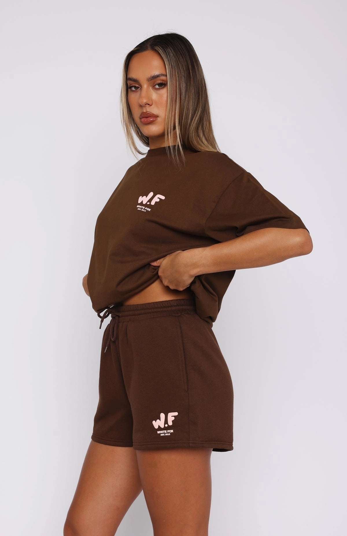 Light Fit Wear The New Standard Lounge Shorts Chocolate
