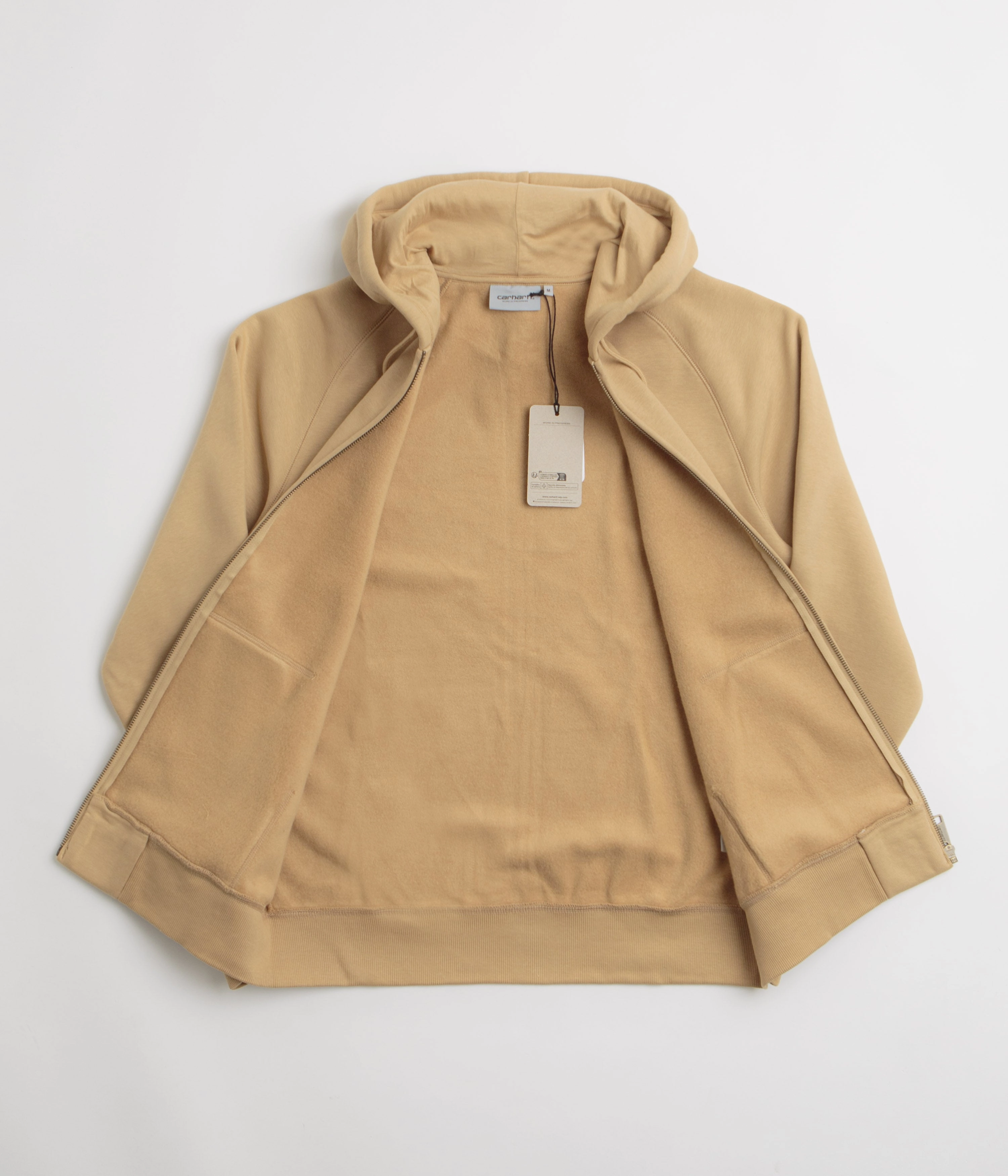 Anti Static Inner Layer Compression Packability Carhartt Hooded Chase Jacket - Dusty Hamilton Brown / Gold