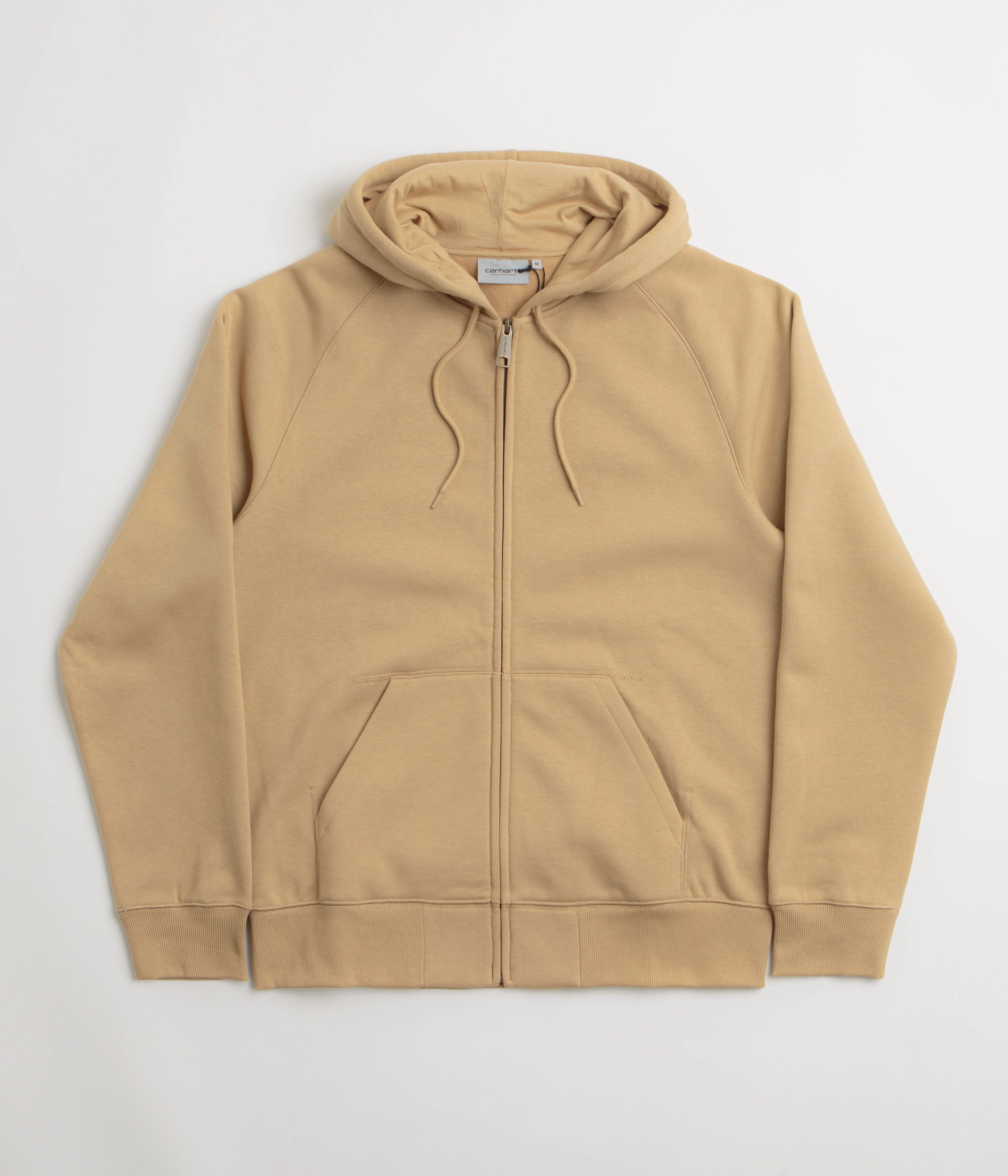 Detachable Lining Carhartt Hooded Chase Jacket - Dusty Hamilton Brown / Gold