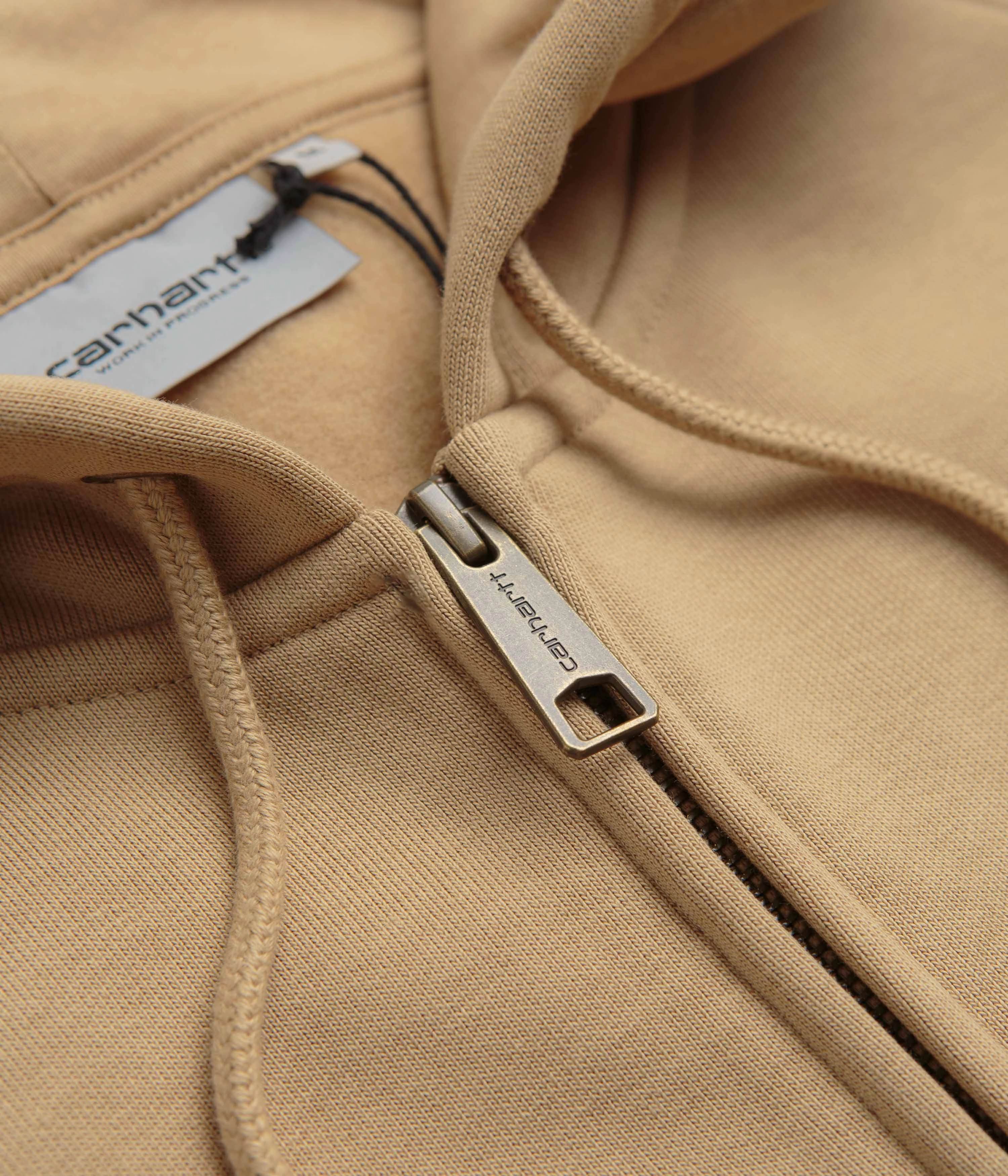 Carhartt Hooded Chase Jacket - Dusty Hamilton Brown / Gold Casual Classic