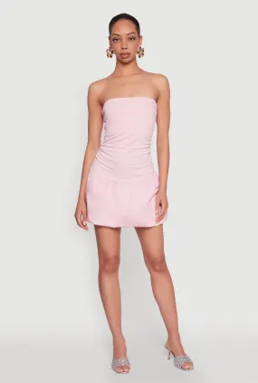 Almost Famous Convertible Bubble Hem Dress Flexible Mood