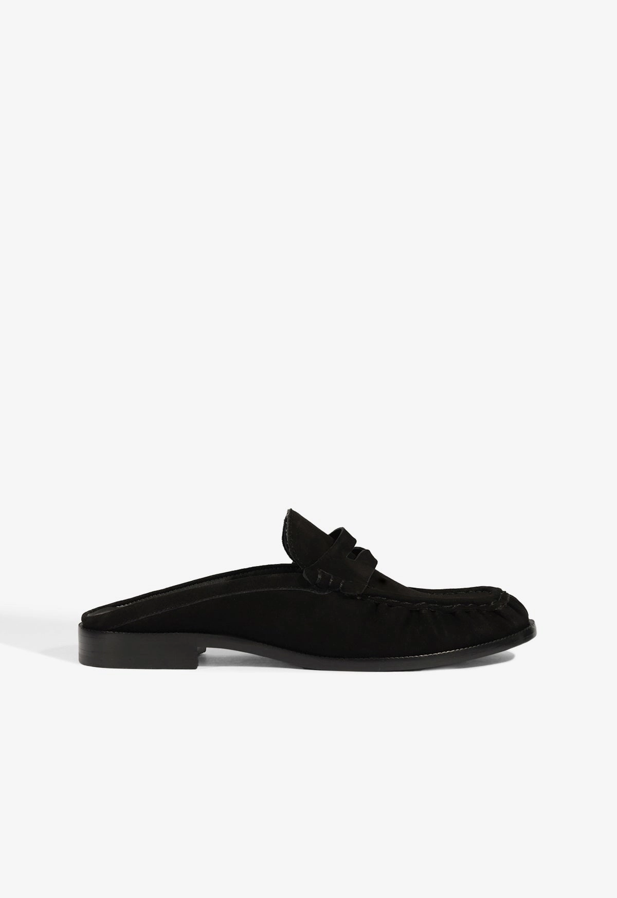 Comfortable Stiletto Sandals Tyche Mule Suede Flat