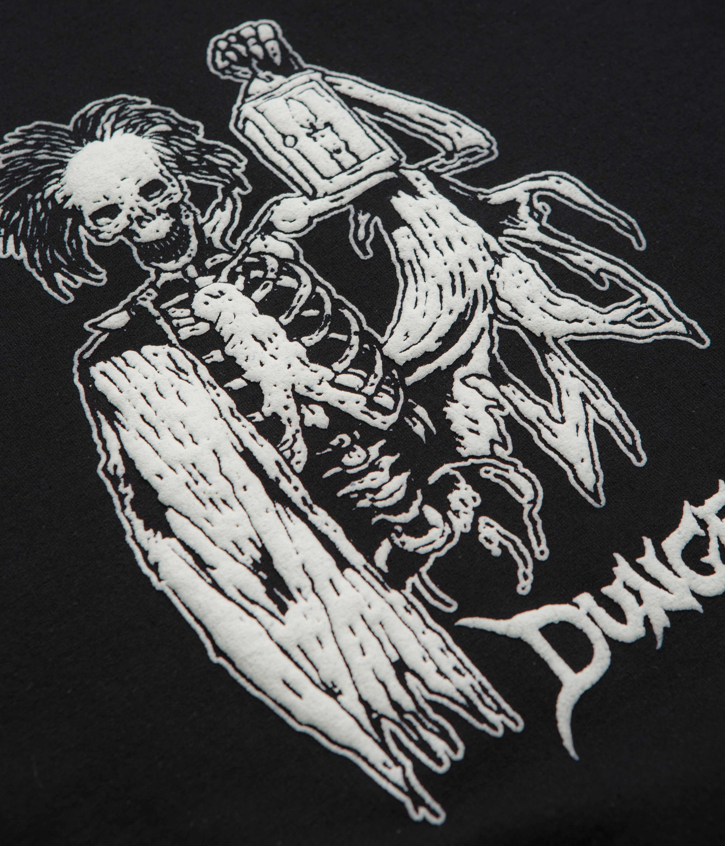Cozy Look Dungeon Lights Out Crewneck Sweatshirt - Black