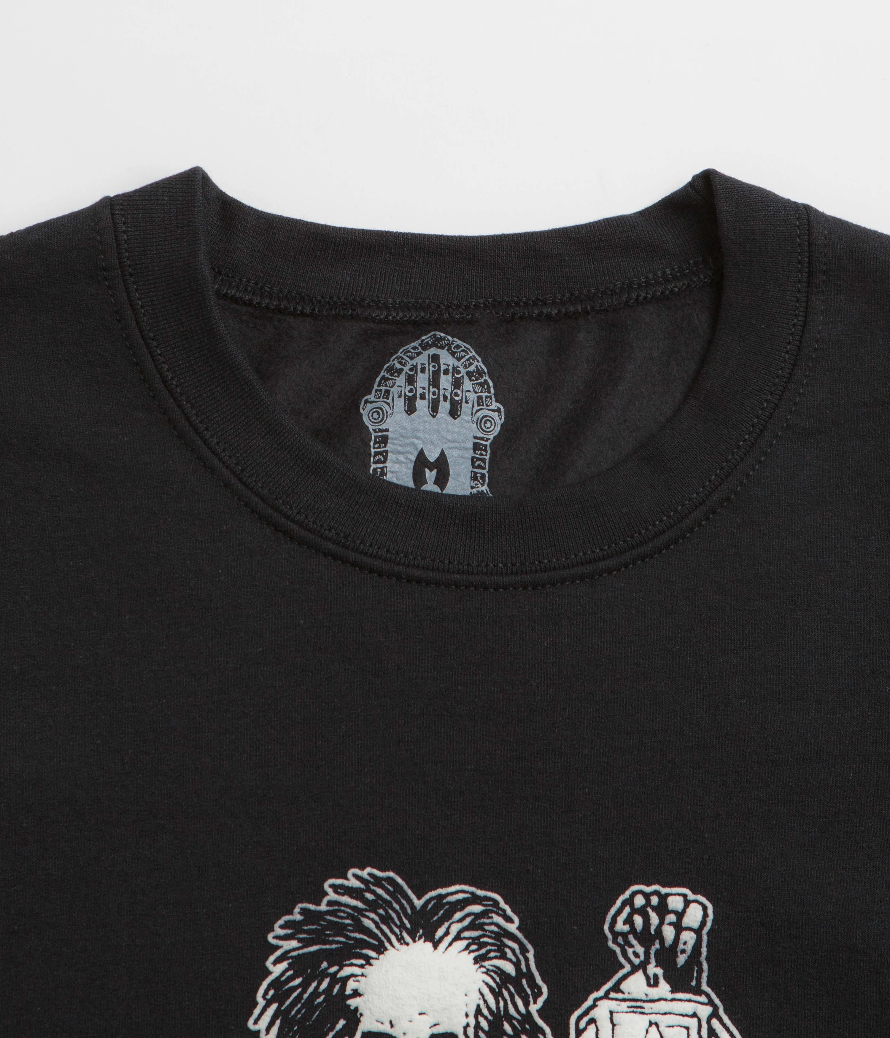 Chilly Days Wear Dungeon Lights Out Crewneck Sweatshirt - Black