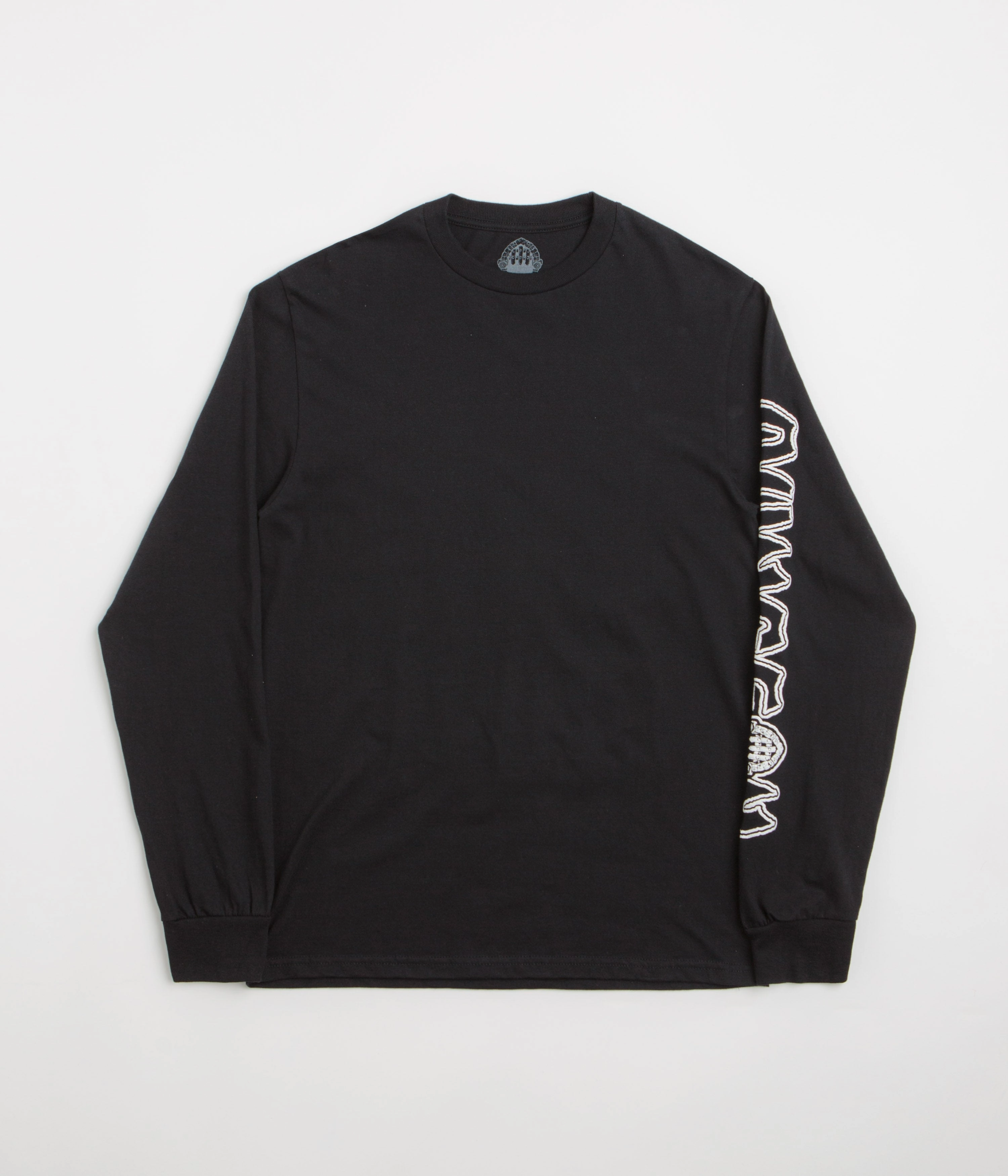 Dungeon Portcullis Logo Long Sleeve T-Shirt - Black Sun Protection