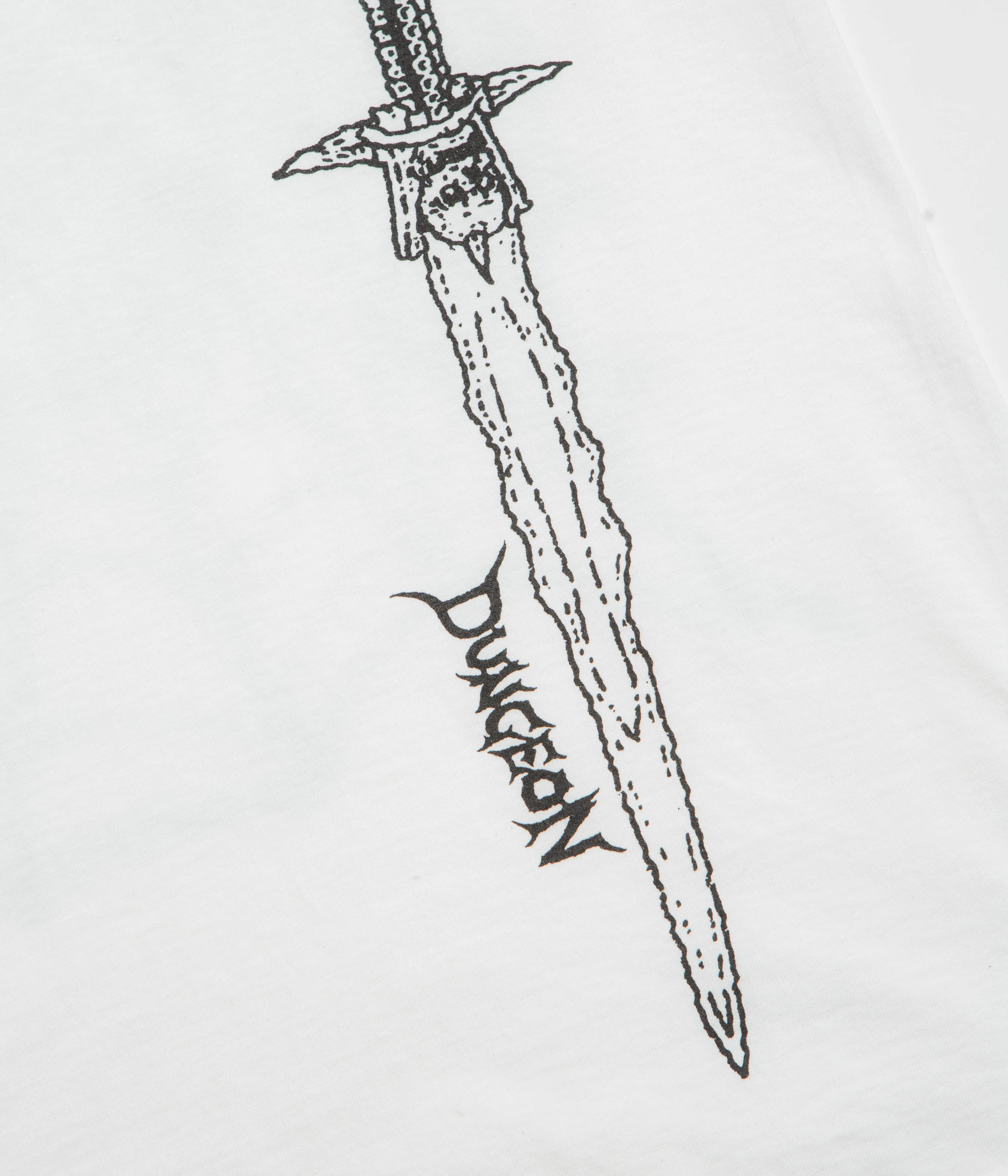 light layering Dungeon Severed Survival T-Shirt - White