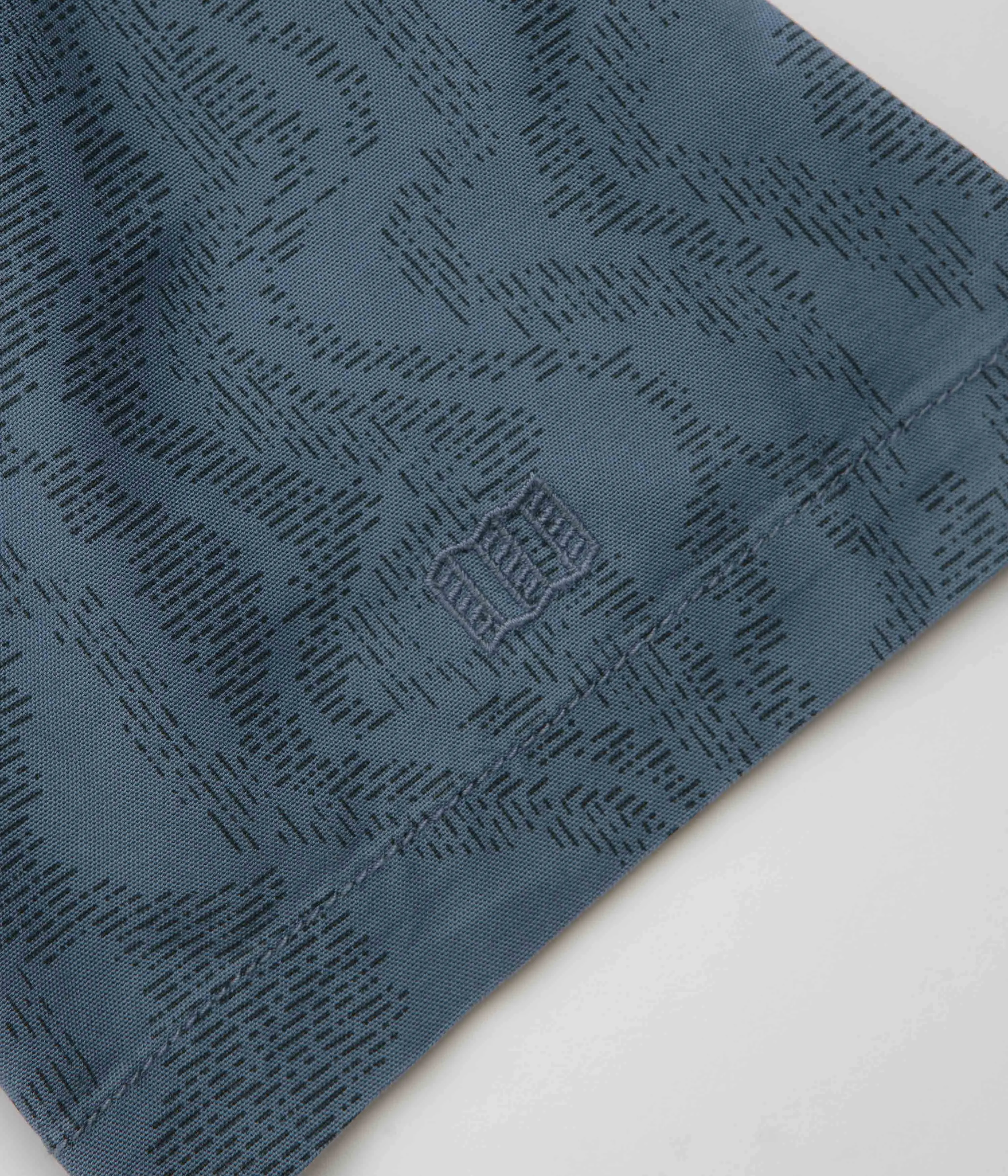 Topo Designs Dirt Desert Short Sleeve Shirt - Stone Blue River Bed Waffle Weave Smart Appearance