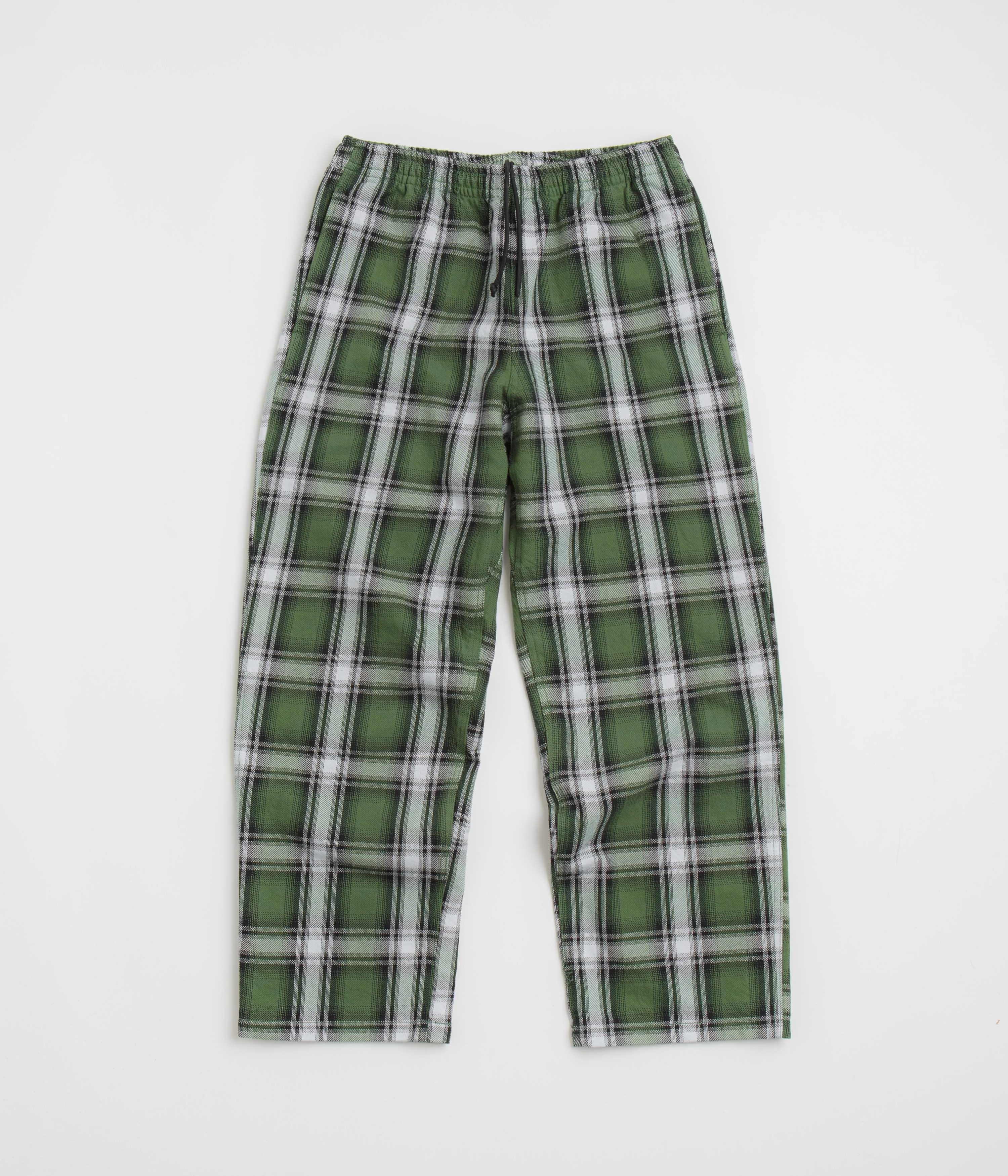 Gramicci Swell Flannel Checkered Pants - Big Check Move Friendly No Pinch