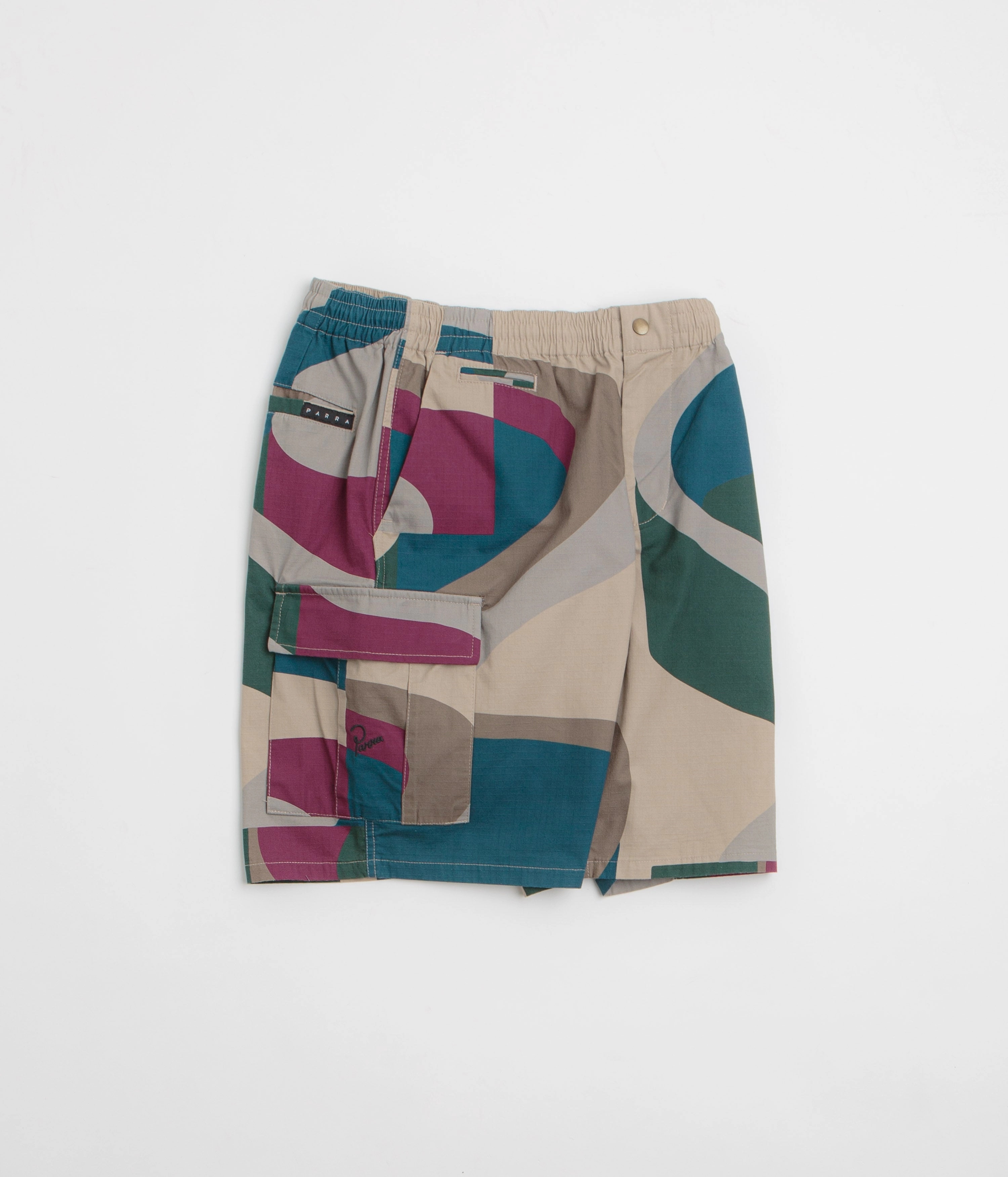by Parra The Wall Camo Shorts - Sand Anti Static Material TaglessLabeling