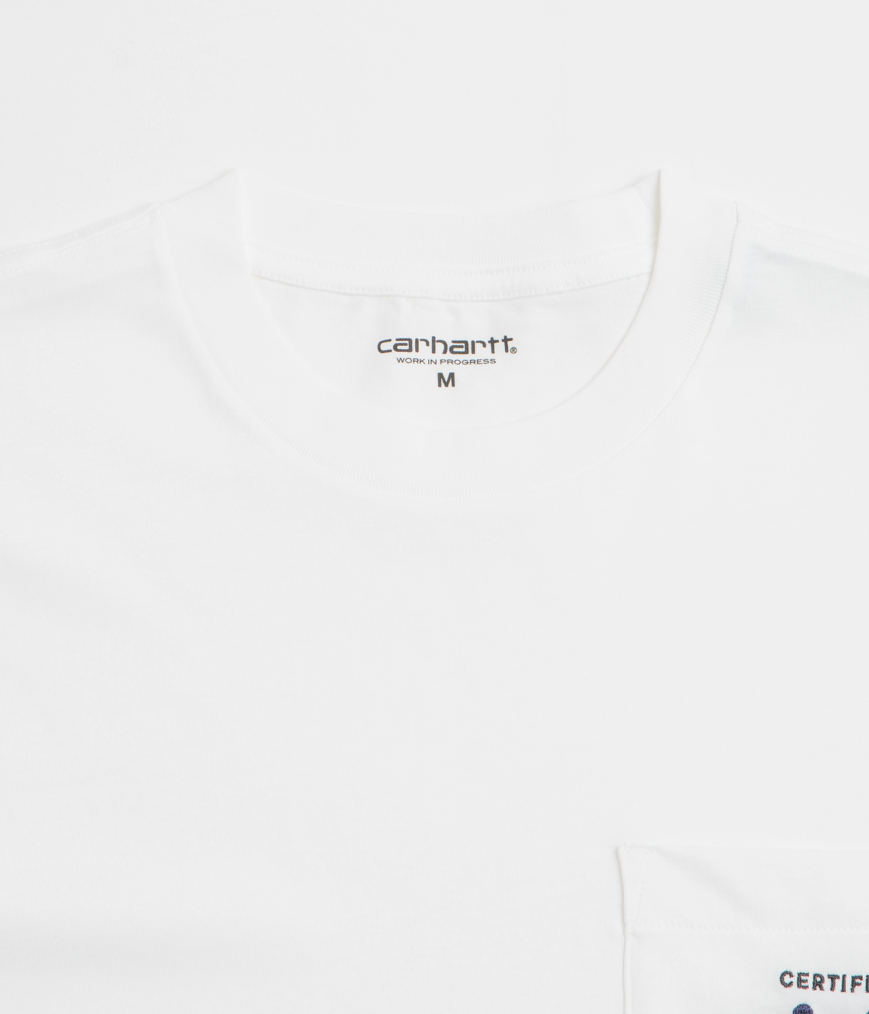 Carhartt Crown Pocket T-Shirt - White Fur combination Fresh and Cool