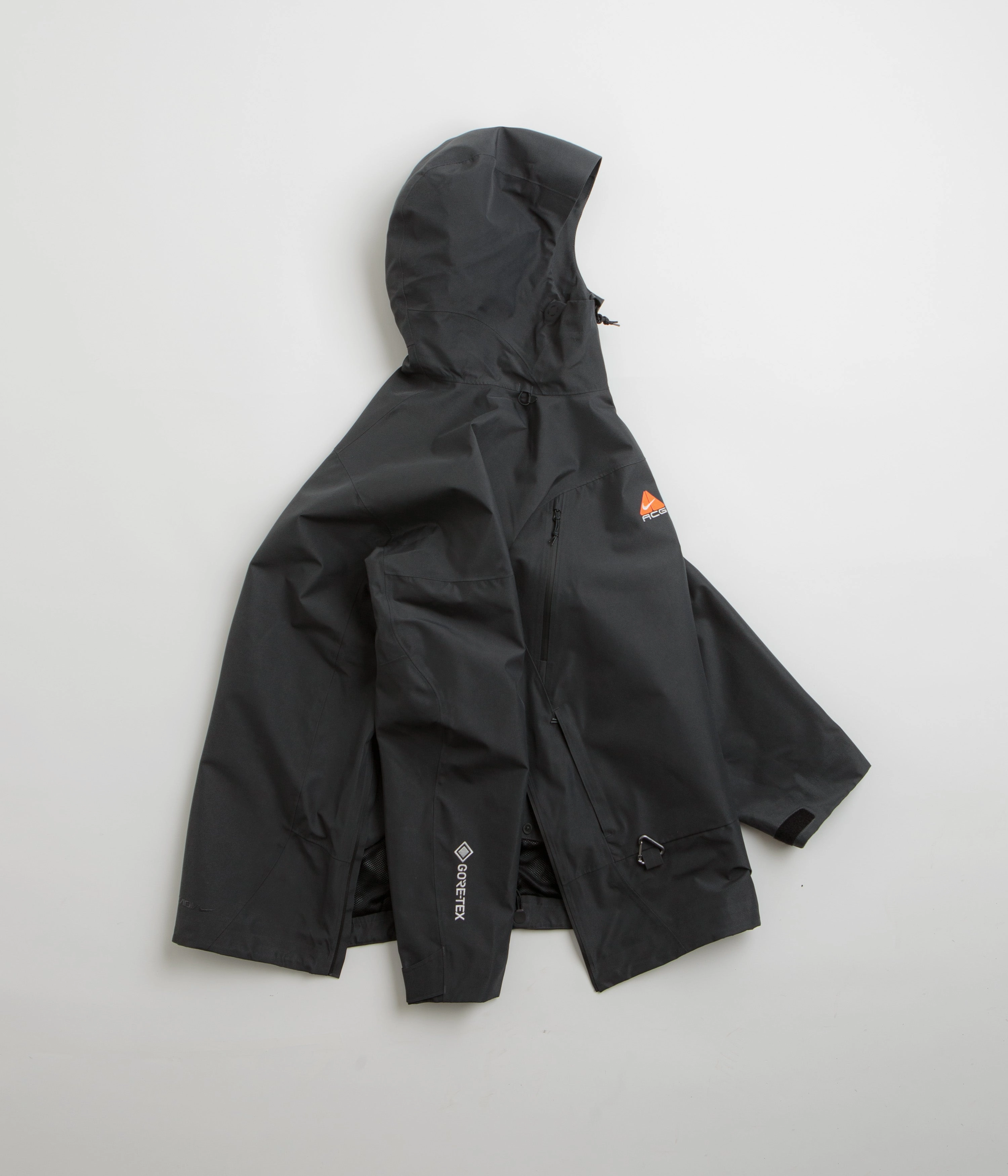 Abrasion Resistant Edging Soft Interior Brushing Nike ACG Chena Vortex Jacket - Anthracite / Anthracite / Summit White