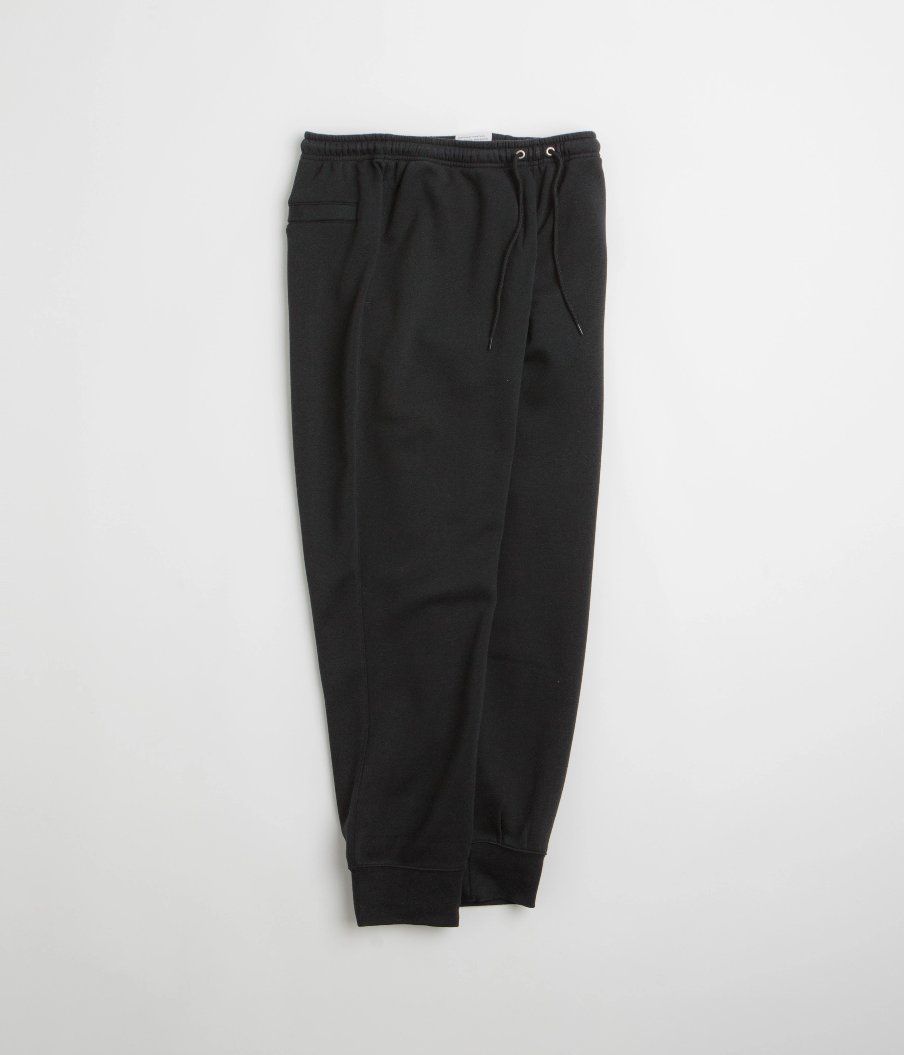Nike Club Joggers - Black / Black / White Lightweight insulation
