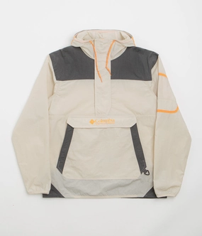 Columbia Challenger Windbreaker Anorak - Dark Stone / Shark Odor Control Fibers