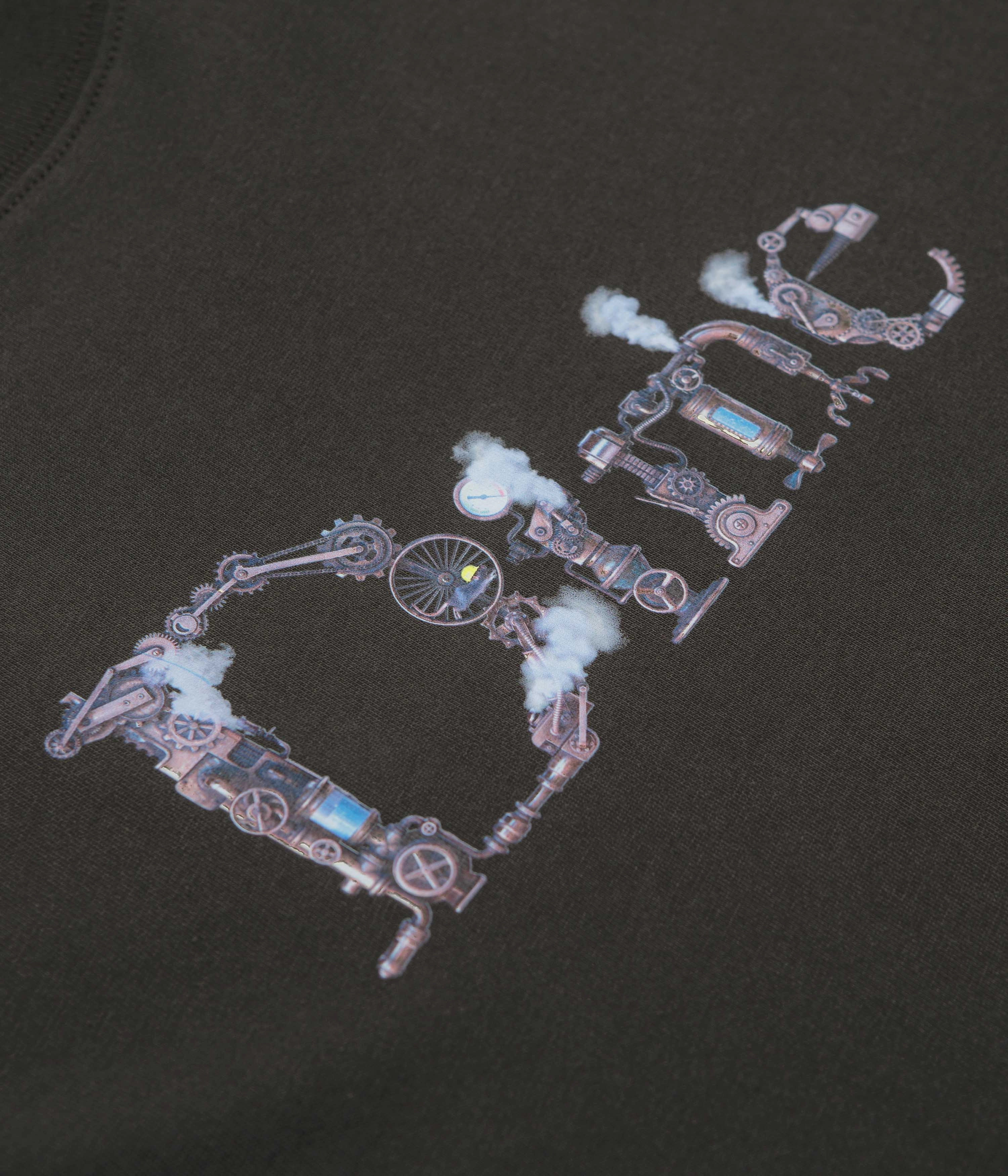 AdvancedMoistureManagement Casual Elegance Dime Classic Steampunk T-Shirt - Vintage Black