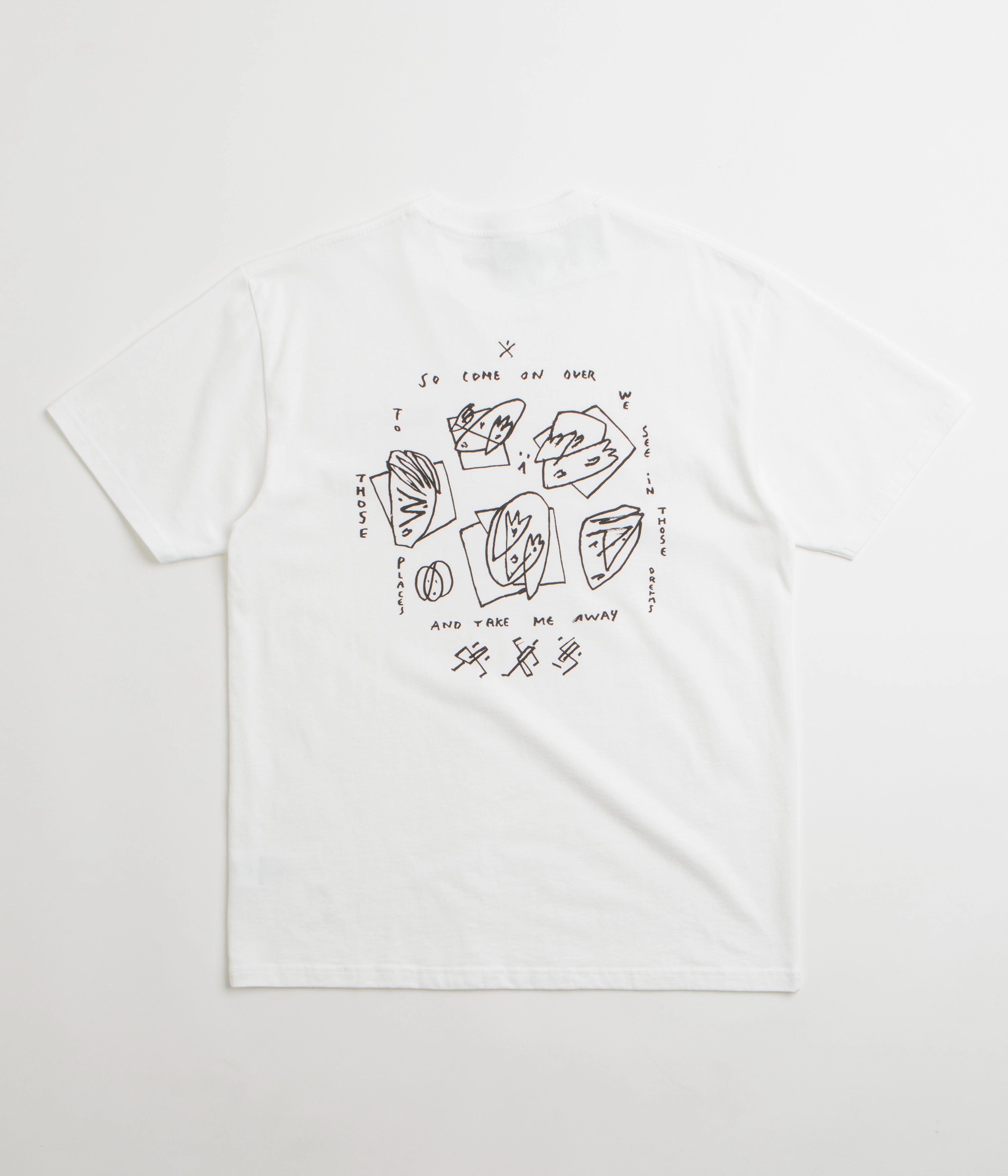 Polar Dreams We Dream T-Shirt - White Versatile Layering