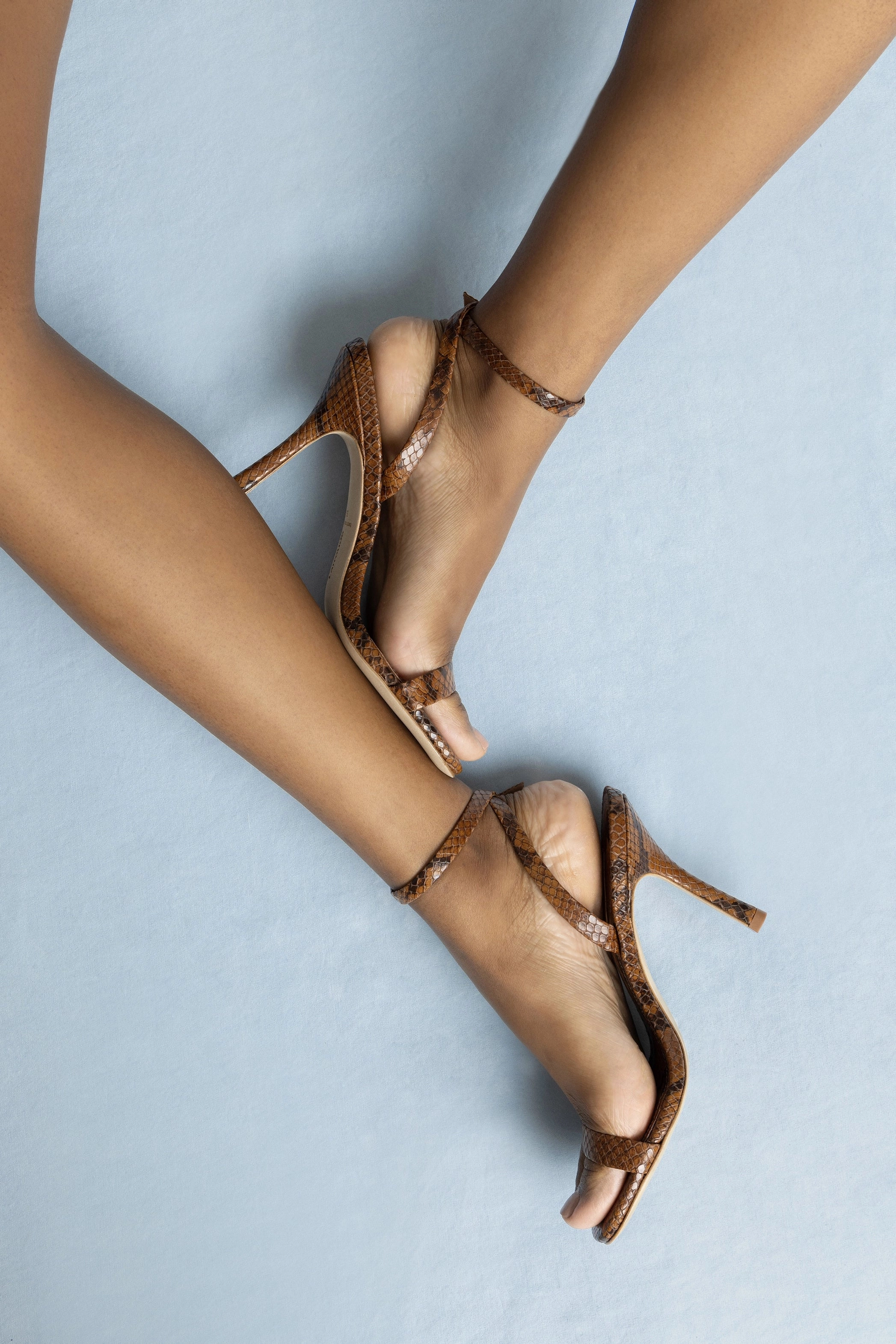 Walk Lightly Outdoor Essential Veronina Sandal In Oud Python Embossed Leather