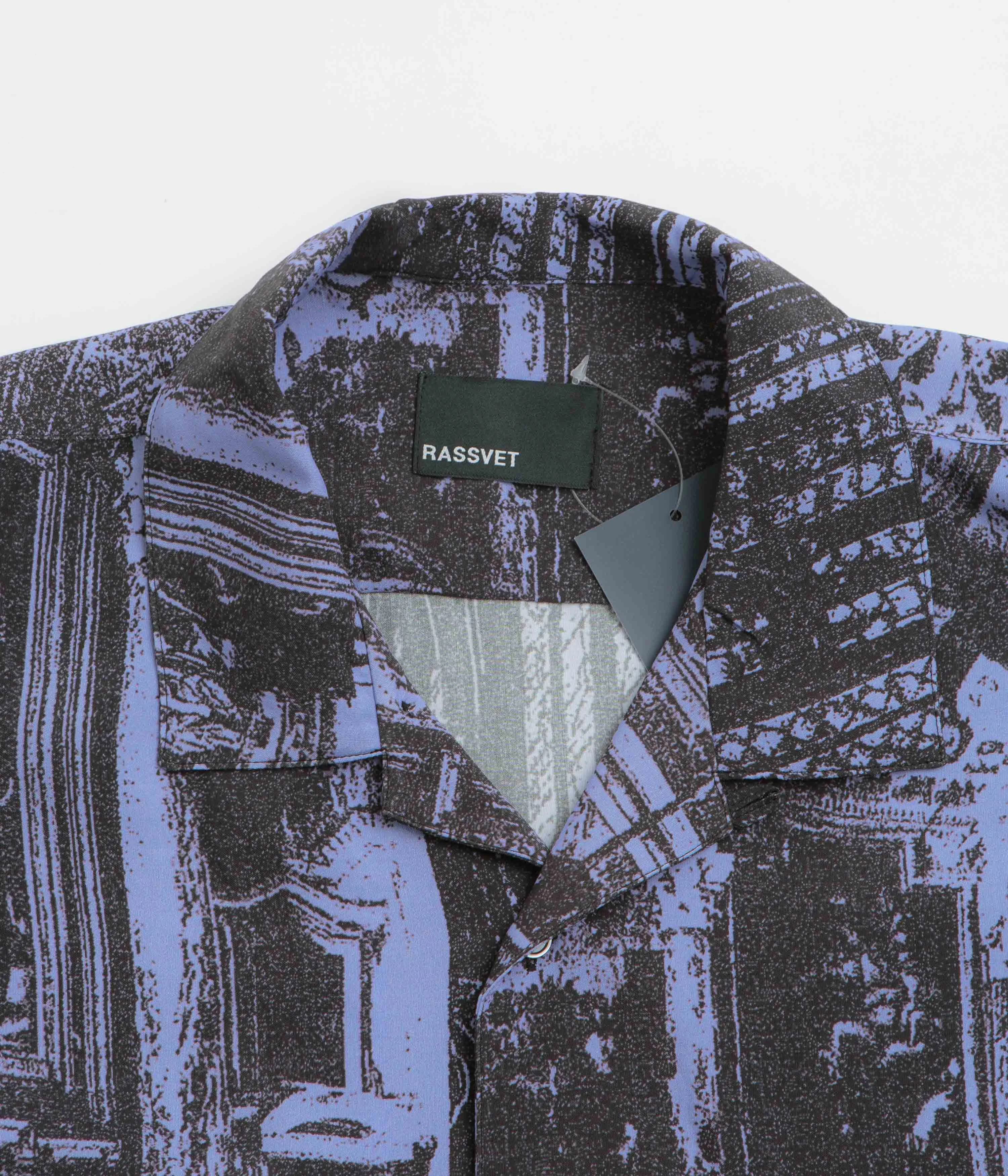 Minimalist Style Loose style Rassvet Ray Short Sleeve Shirt - Print