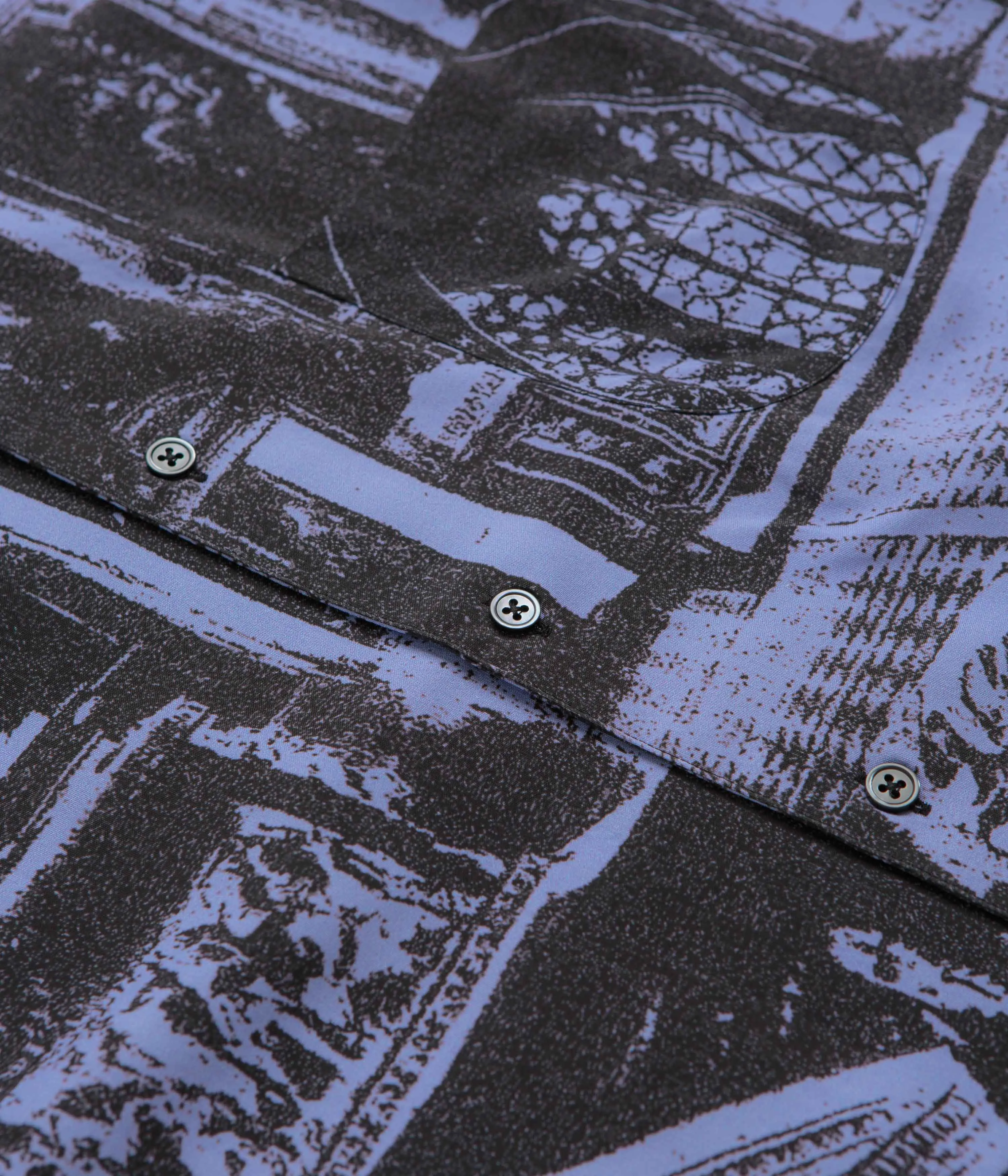 Rassvet Ray Short Sleeve Shirt - Print Workwear Style