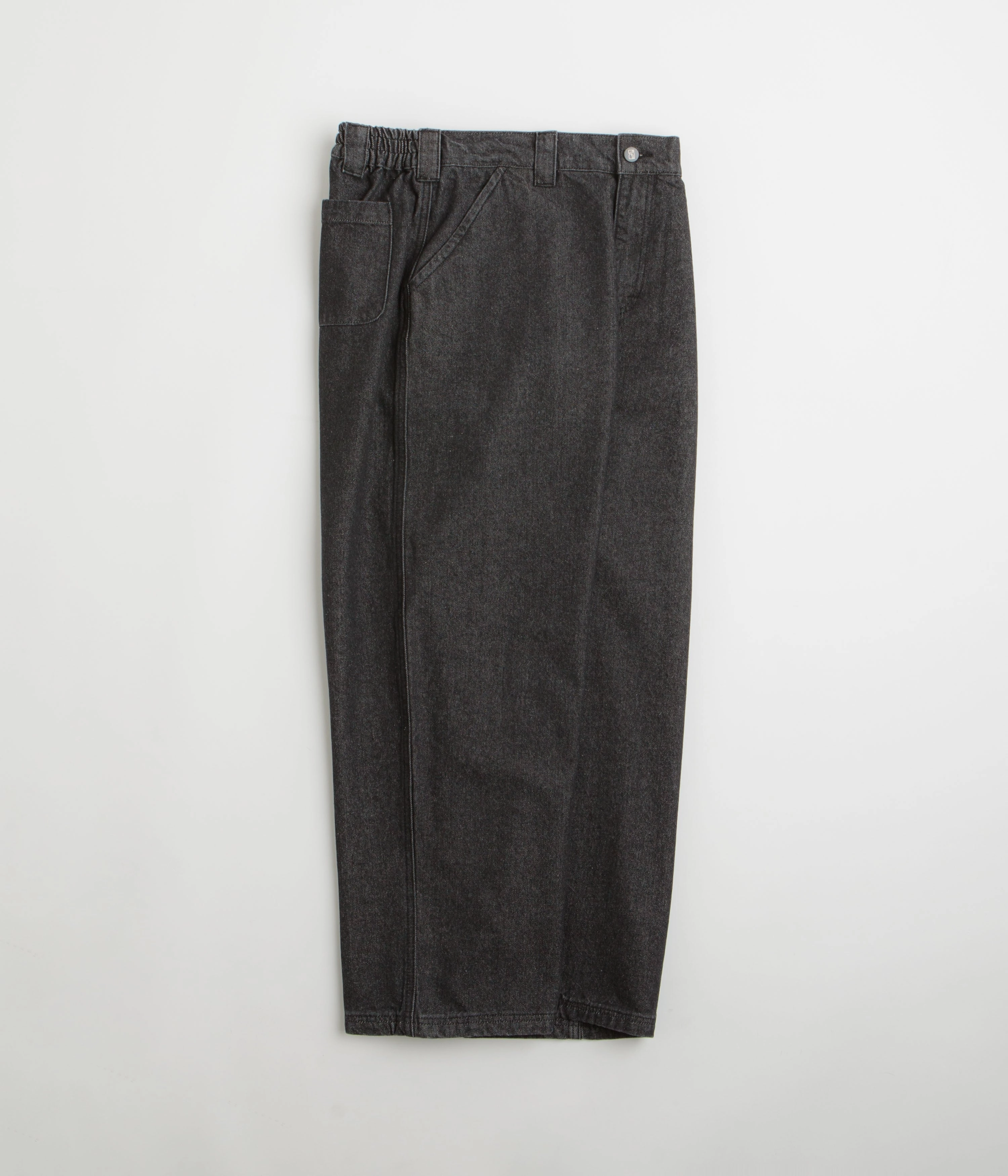 Poetic Collective Poet Denim Pants - Black Breathable mesh