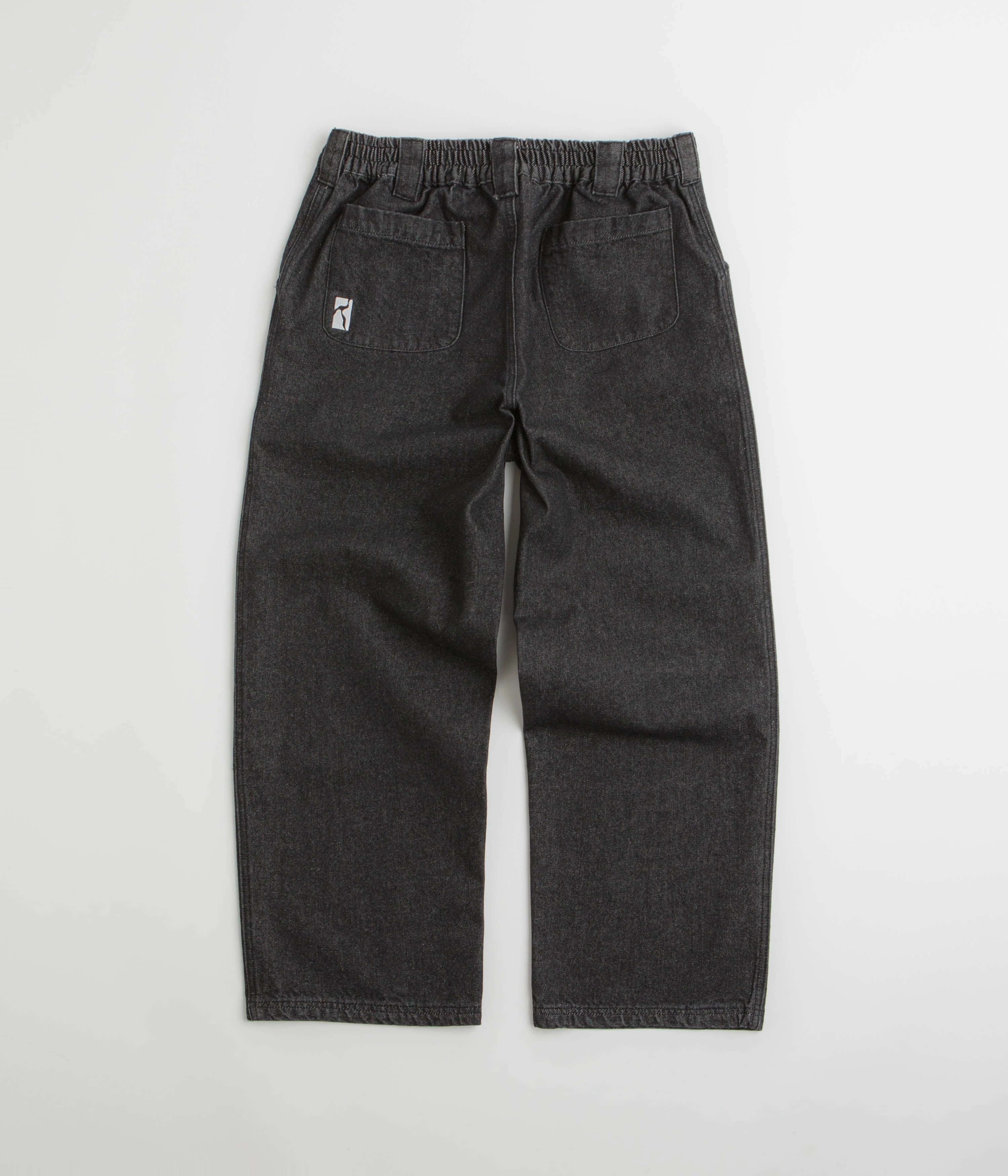 Cozy Stretch DurablePolyester Poetic Collective Poet Denim Pants - Black