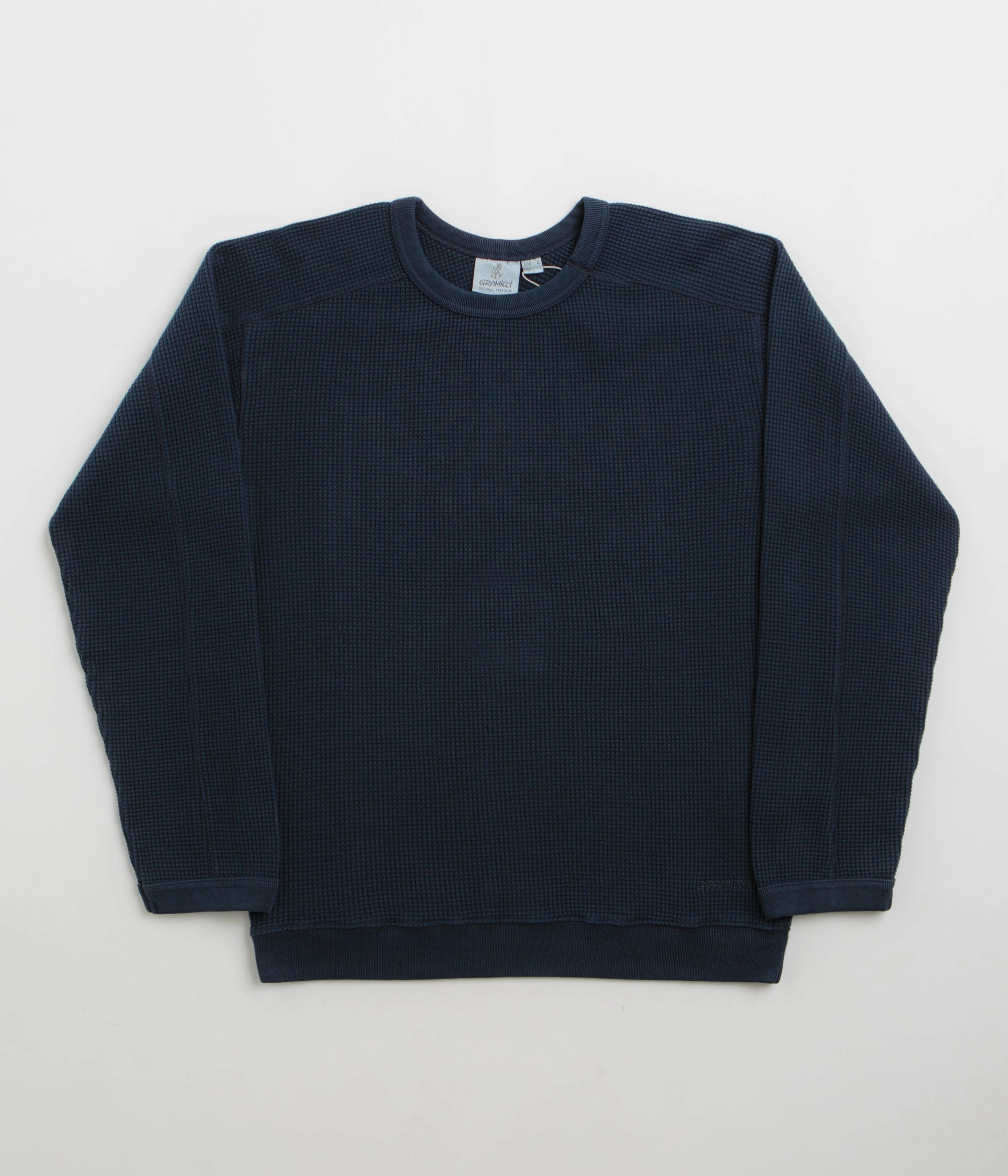 Gramicci Waffle Crewneck Sweatshirt - Twilight Cozy Layering