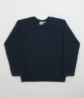 Gramicci Waffle Crewneck Sweatshirt - Twilight Cozy Layering
