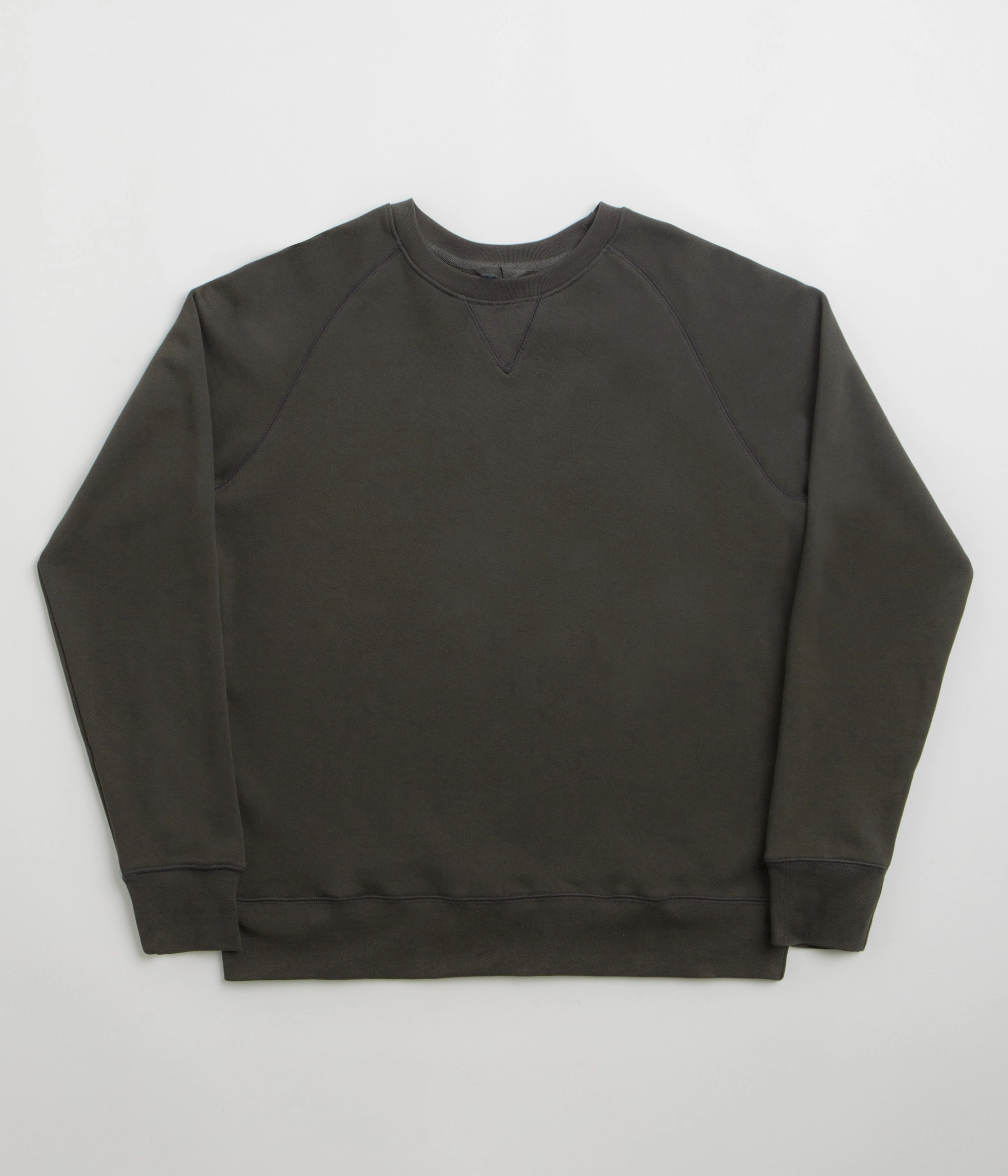 Chilly Comfort Sustainable Production Certified Uskees 7005 Crewneck Sweatshirt - Faded Black