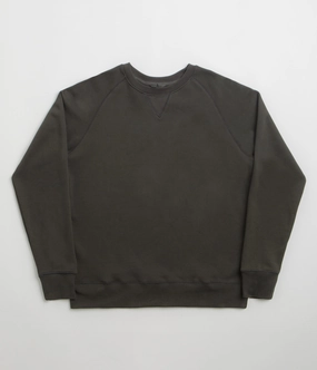 Chilly Comfort Sustainable Production Certified Uskees 7005 Crewneck Sweatshirt - Faded Black