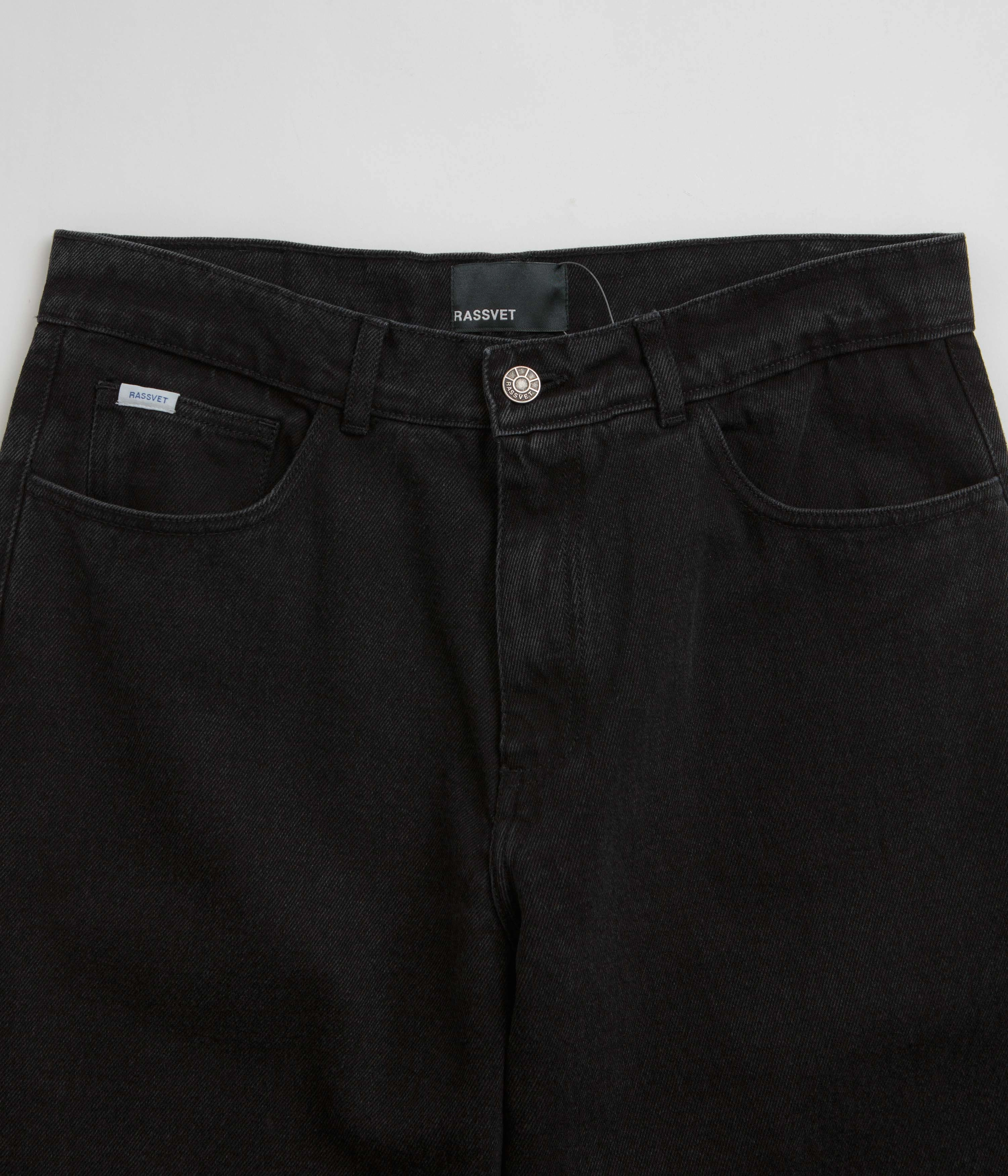 Rassvet Baggy Jeans - Black Street Comfort
