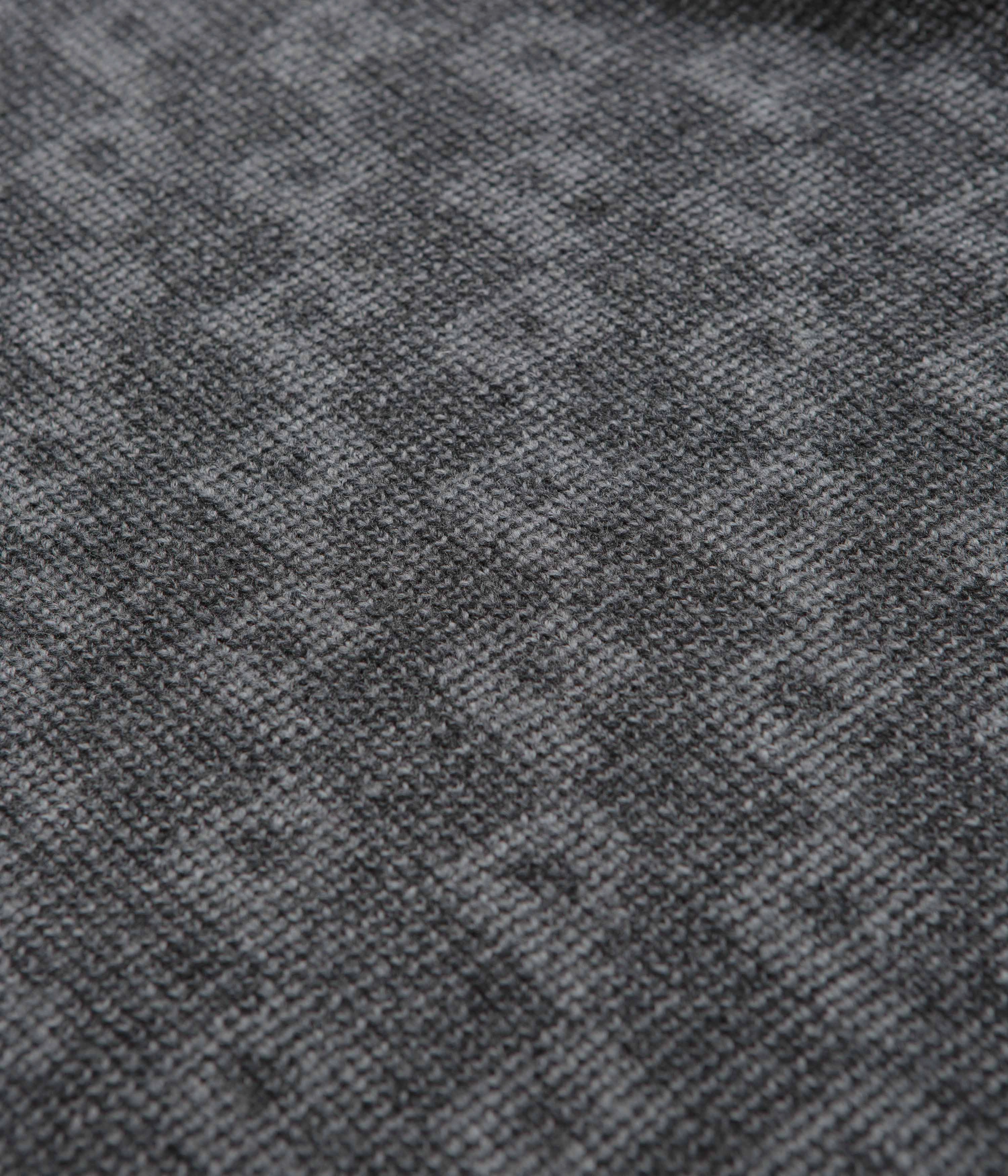 Polar P Pattern George Sweatshirt - Grey Cold-Weather Fashion Perfect Knitwear
