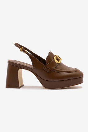 Harrington Loafer Low In Burnt Umber Leather All Sure