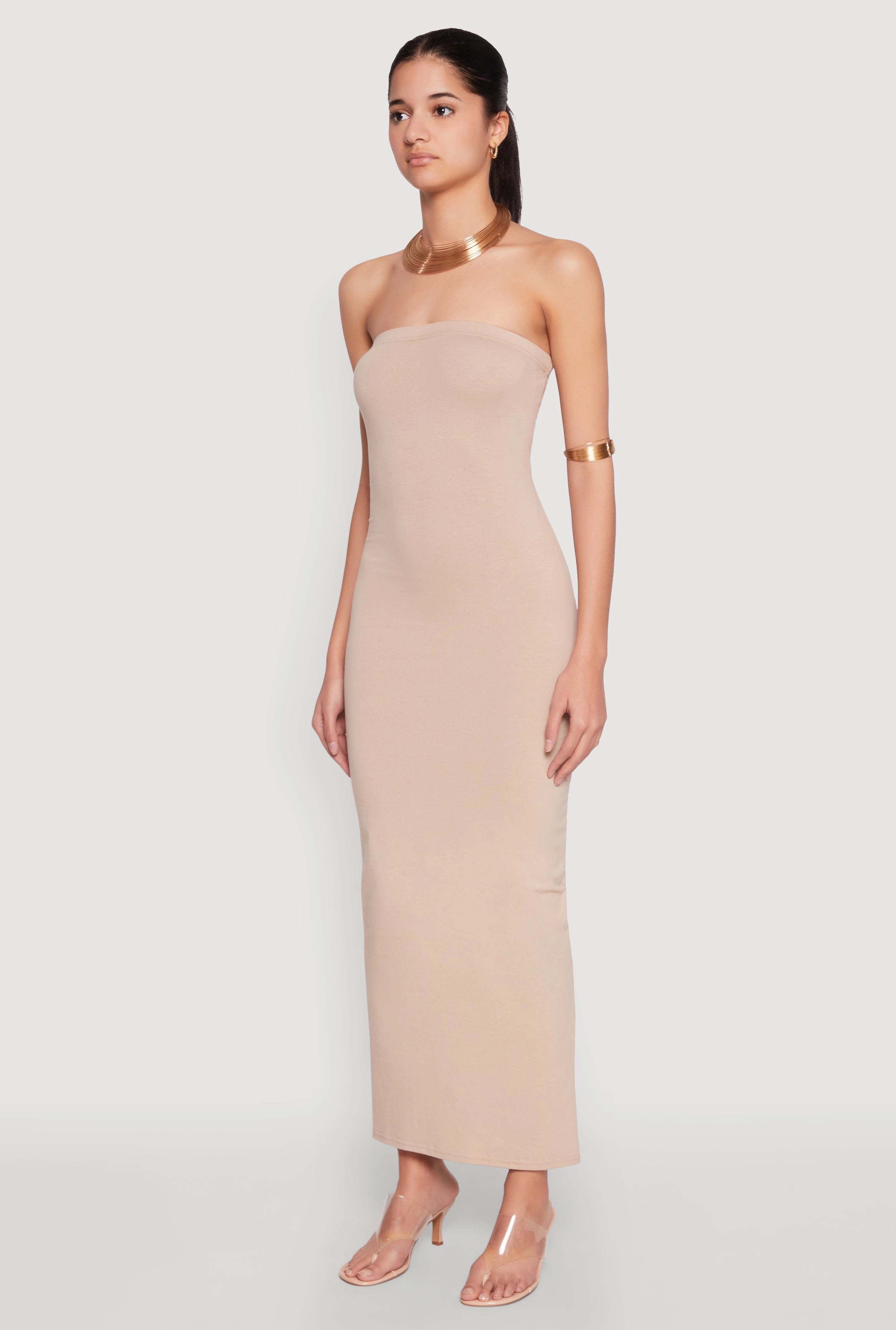 Quick Drying Daisy Maxi Tube Dress