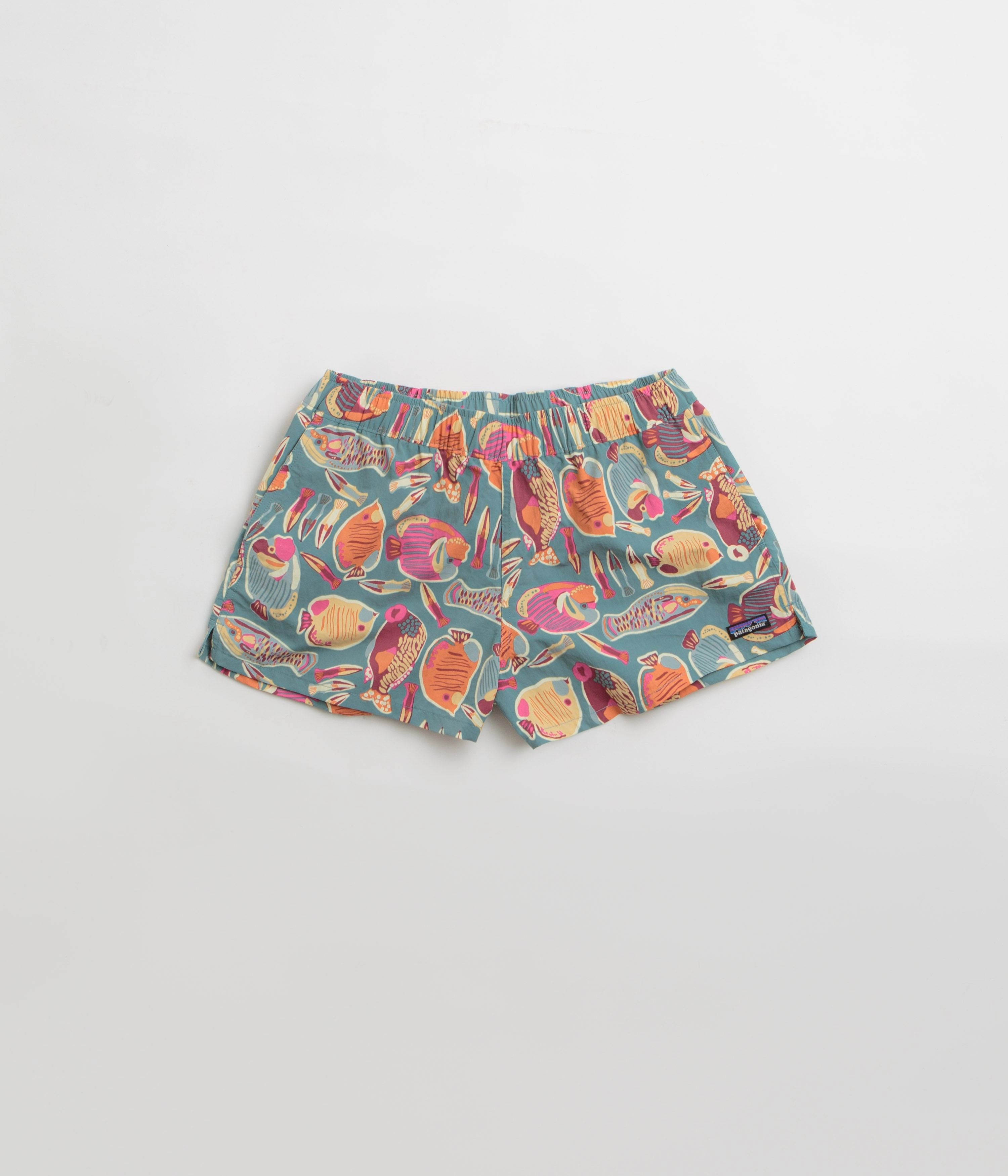Sleepwear Patagonia Womens Barely Baggies 2.5" Shorts - Flourish: Abundant Blue
