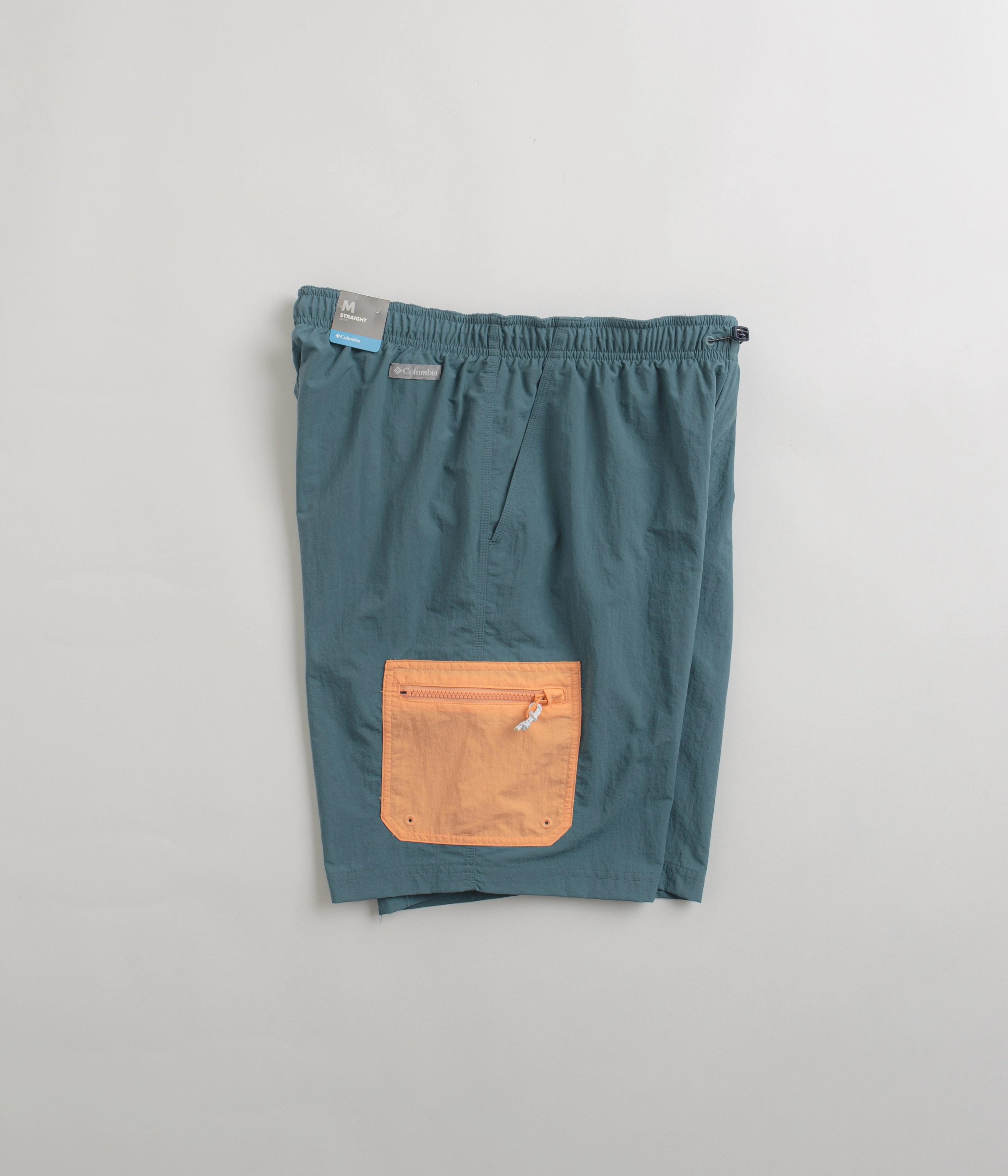 Columbia Summerdry Brief 9" Shorts - Cloudburst / Apricot Fizz Minimal Waist equestrian wear