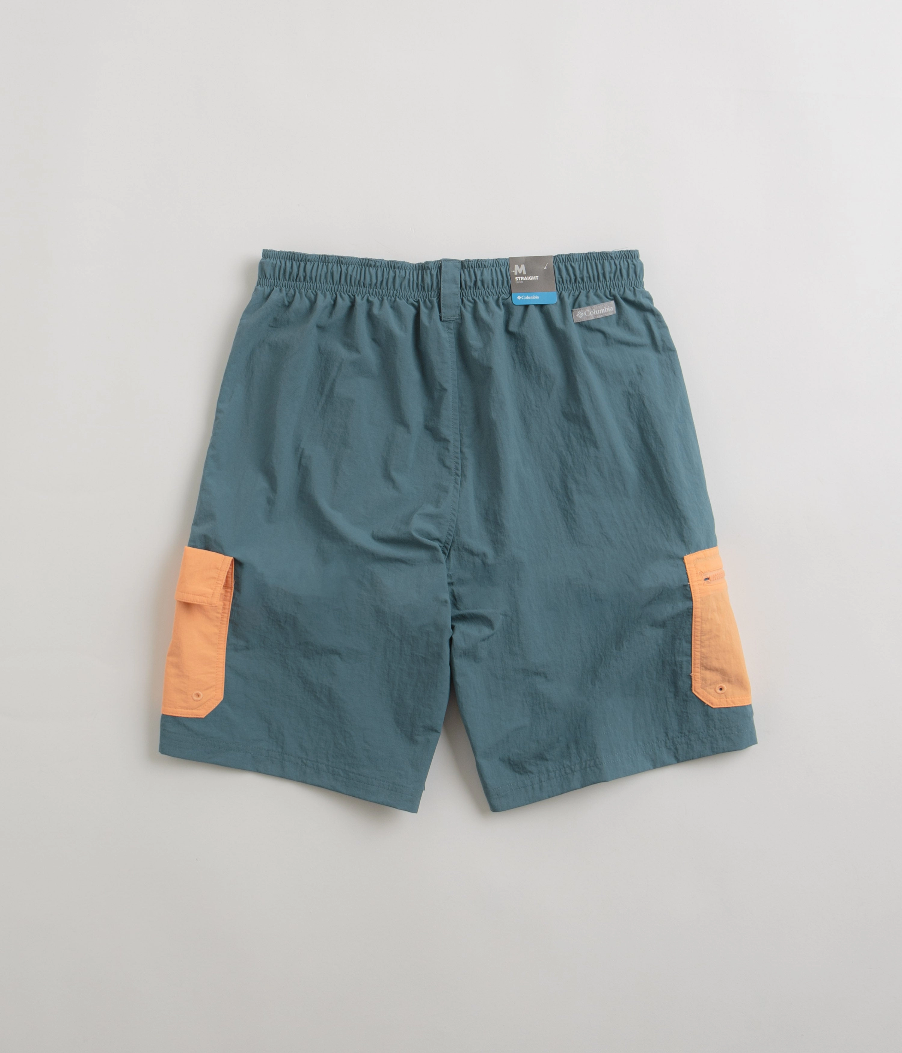 Dual Zone Ventilation Columbia Summerdry Brief 9" Shorts - Cloudburst / Apricot Fizz