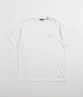 Dime Classic Small Logo T-Shirt - White Everyday Essential cycling outfit