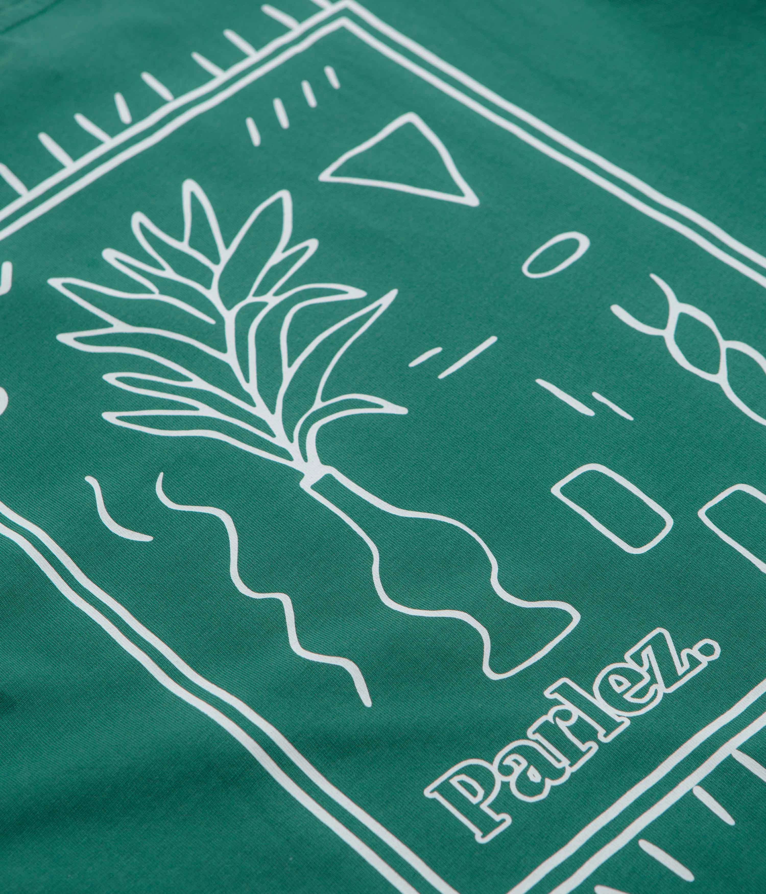 Parlez Almitas T-Shirt - Pacific Green NonIrritating Fabric