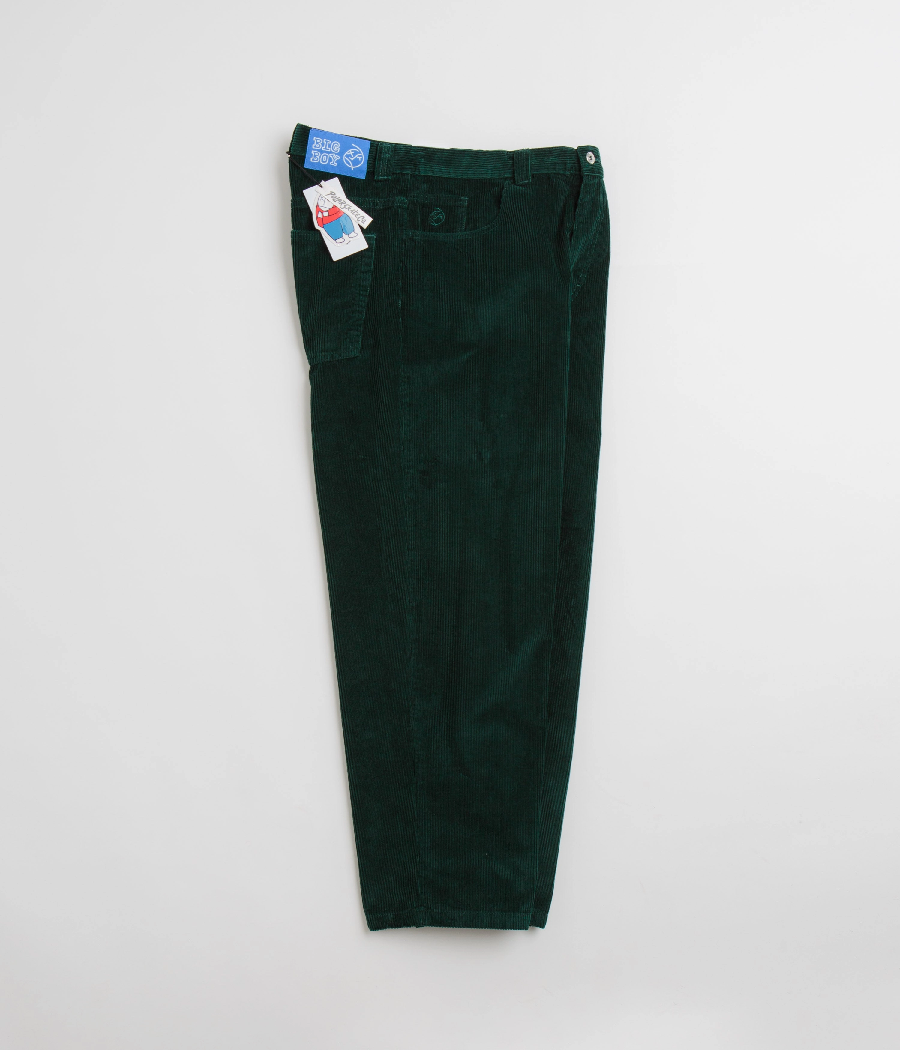 Polar Big Boy Cord Pants - Dark Emerald ReflectiveAccentDetails Breathable Performance Wear