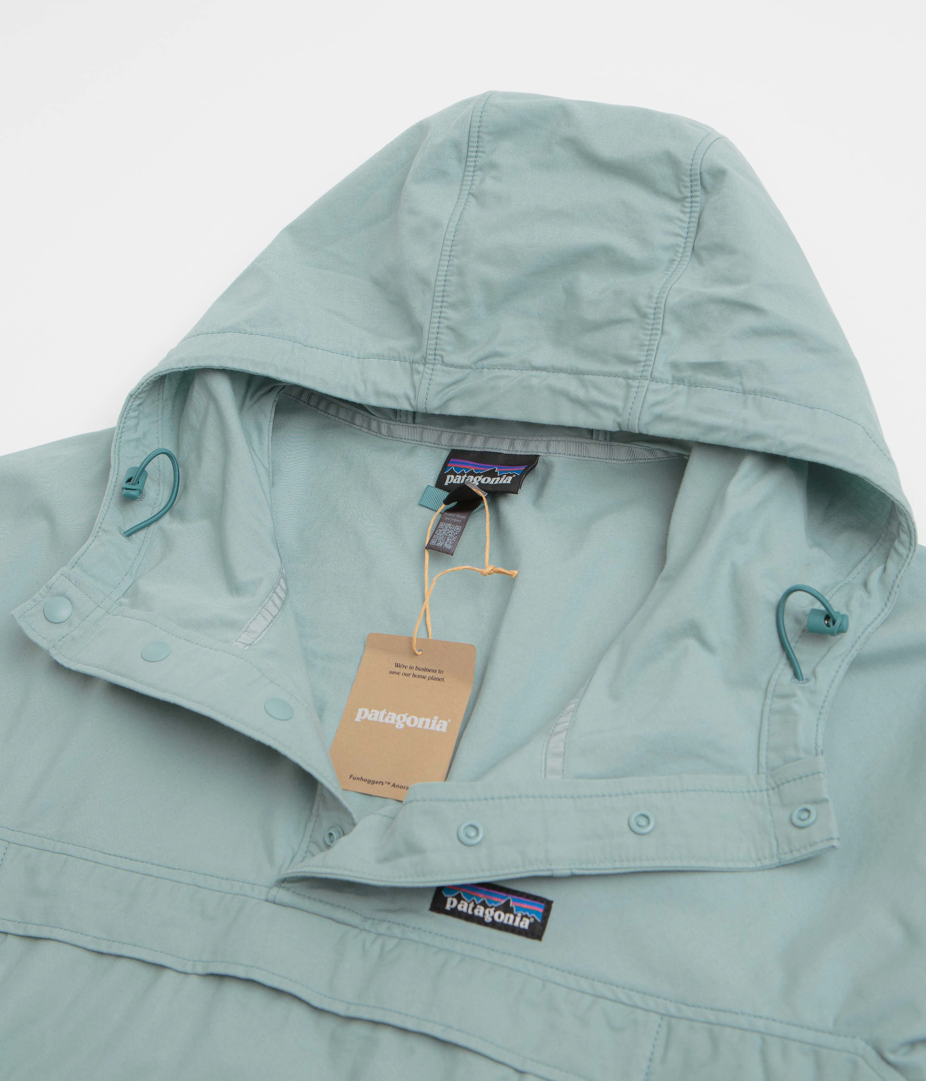 Patagonia Funhoggers Anorak - Thermal Blue Layered Insulation Multi Directional Stretch