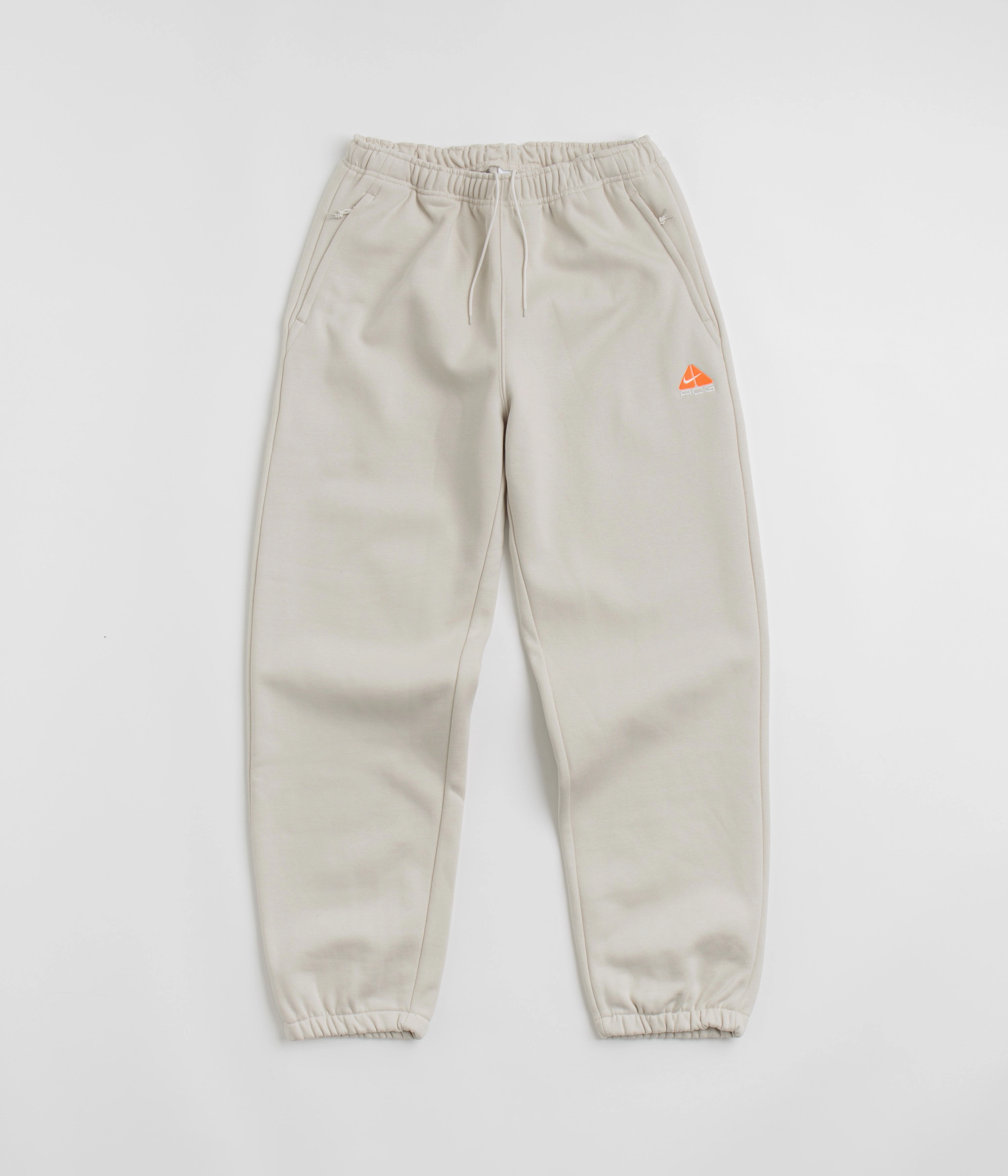 Performance Gear Slim Comfort Nike ACG Tuff Fleece Lungs Pants - Light Orewood Brown / Hyper Crimson